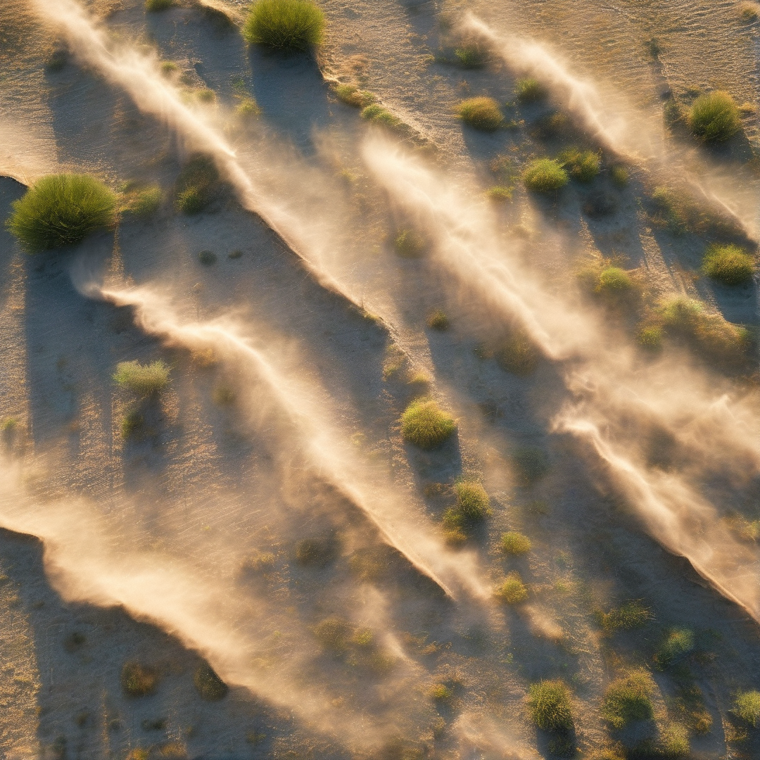 Wind Blowing Sand