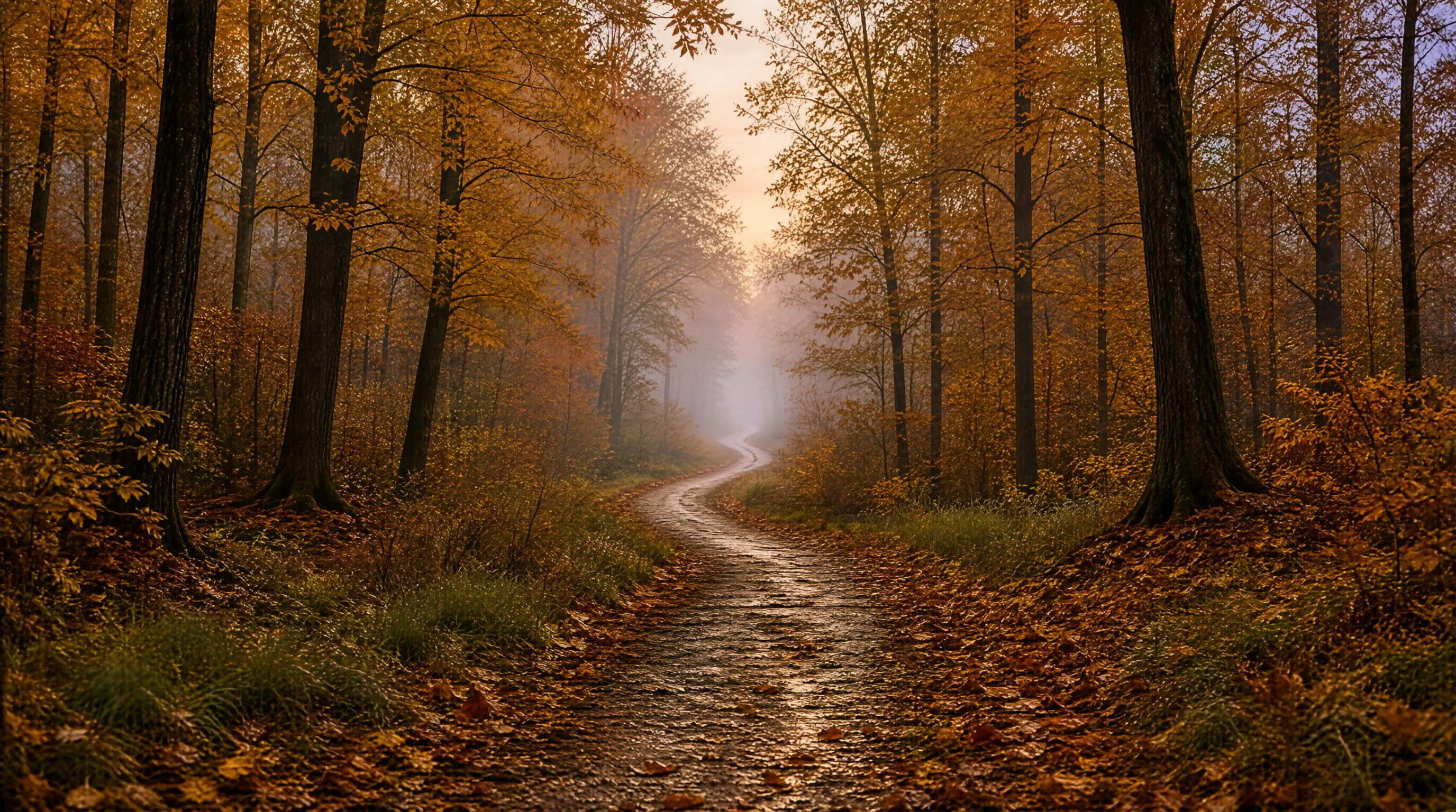 Autumn Forest Path