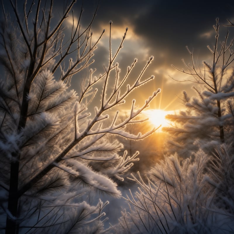 Winter Sunburst