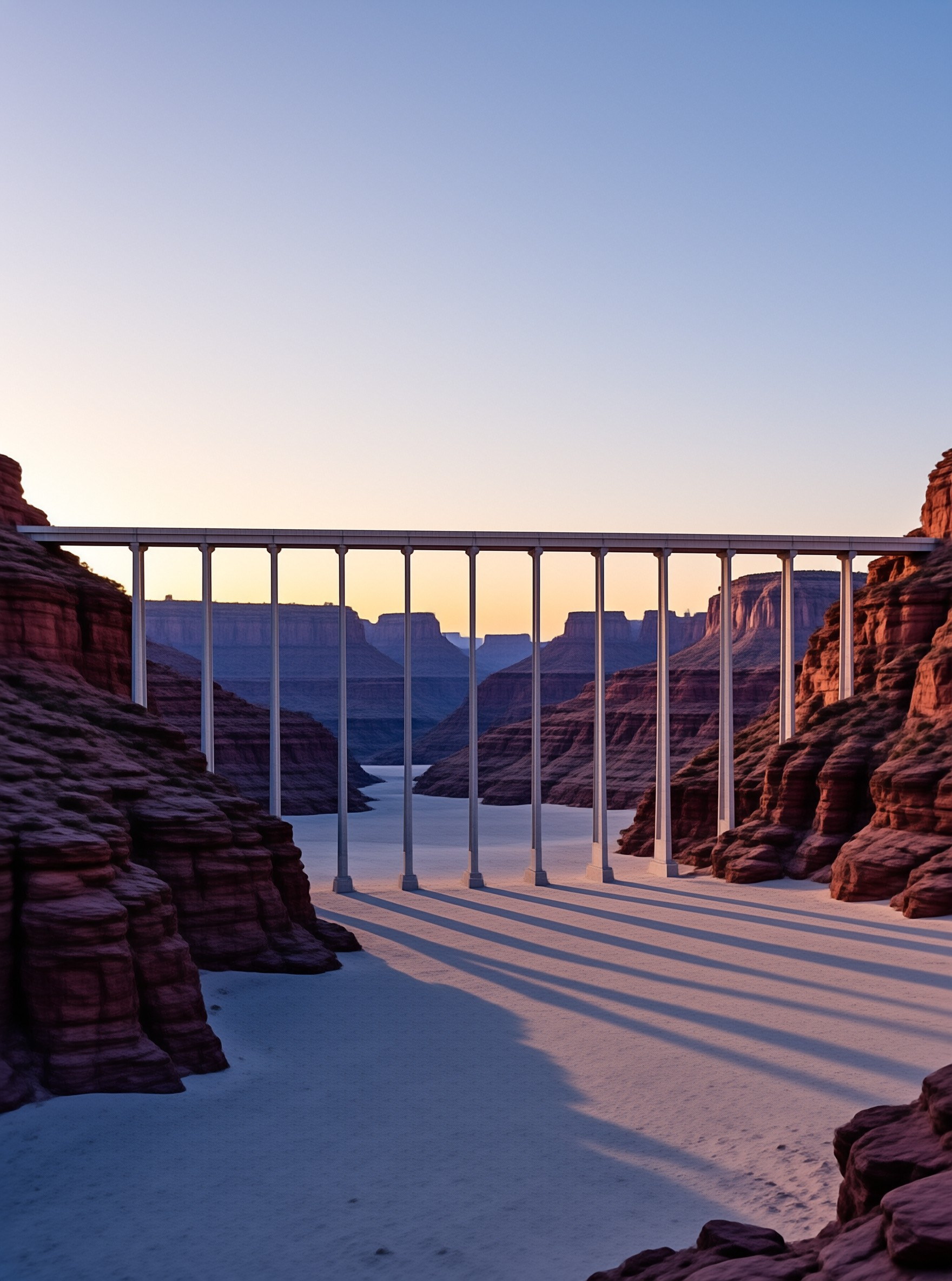 Canyon Bridge at Golden Hour