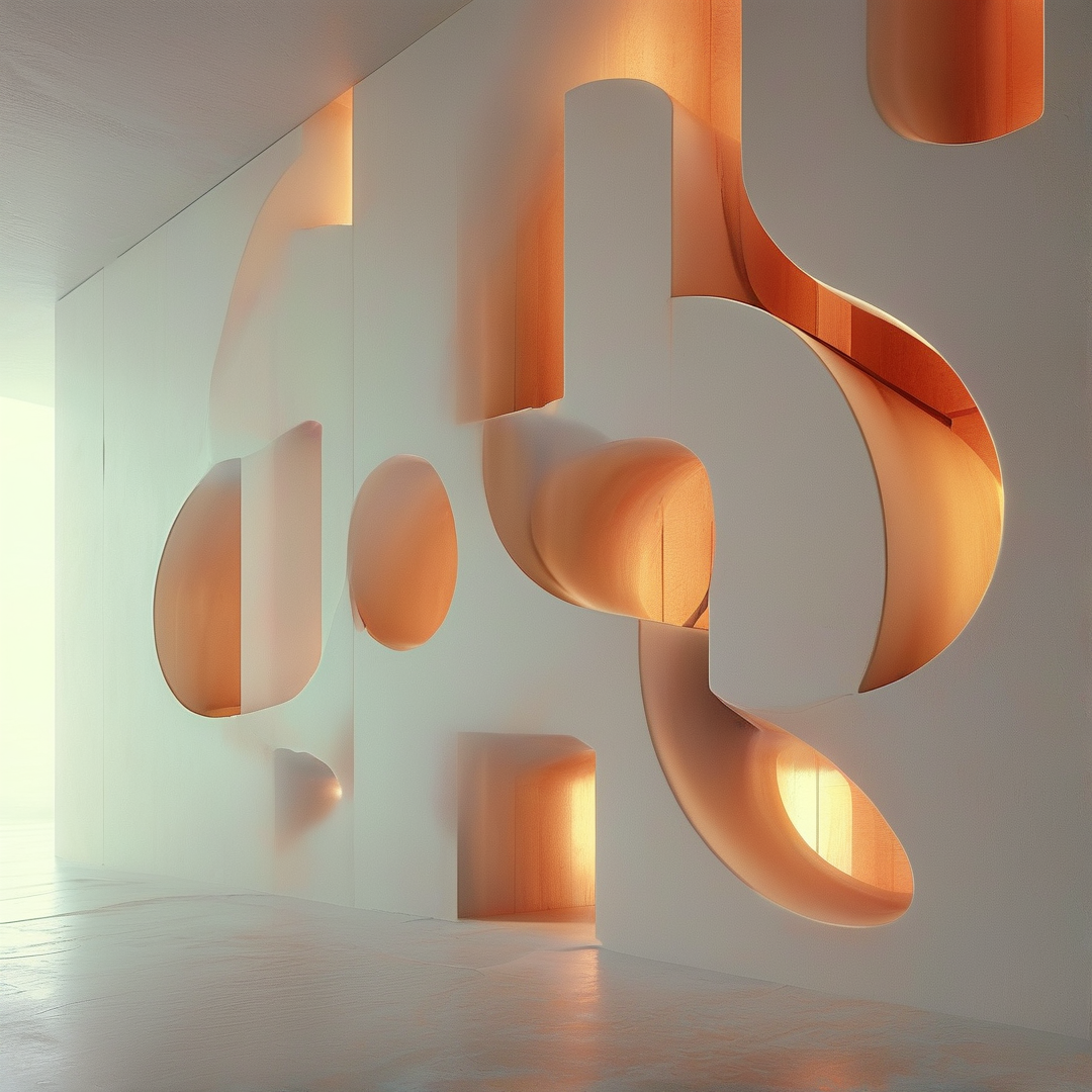 Abstract Wall Art Cutouts