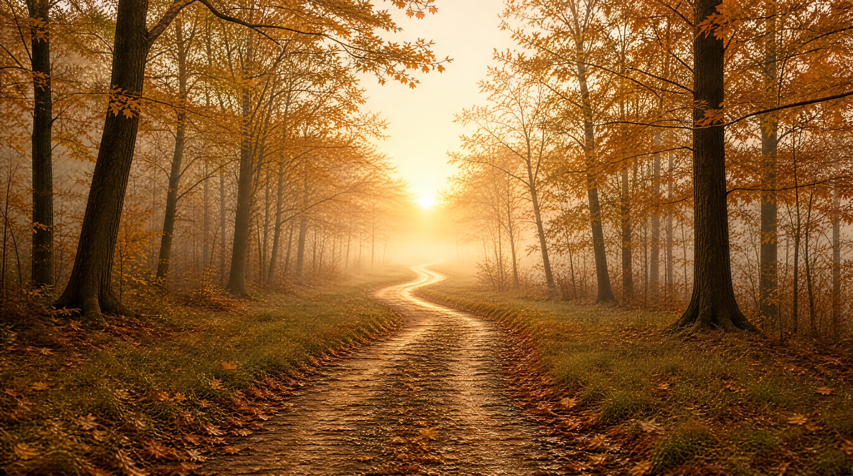 Autumn Forest Path
