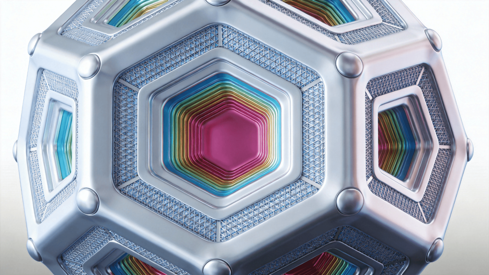 Futuristic Dodecahedron