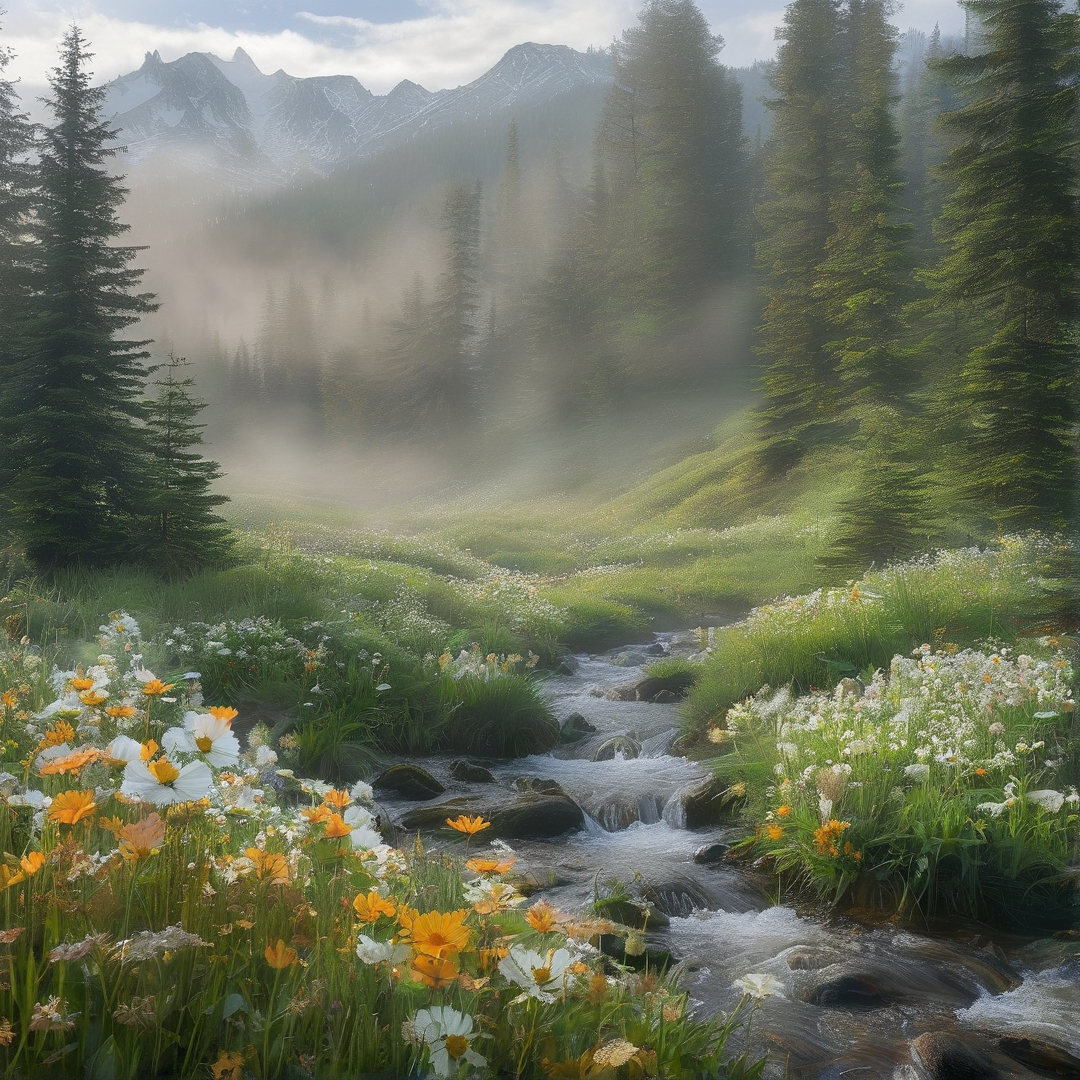 Misty Mountain Valley