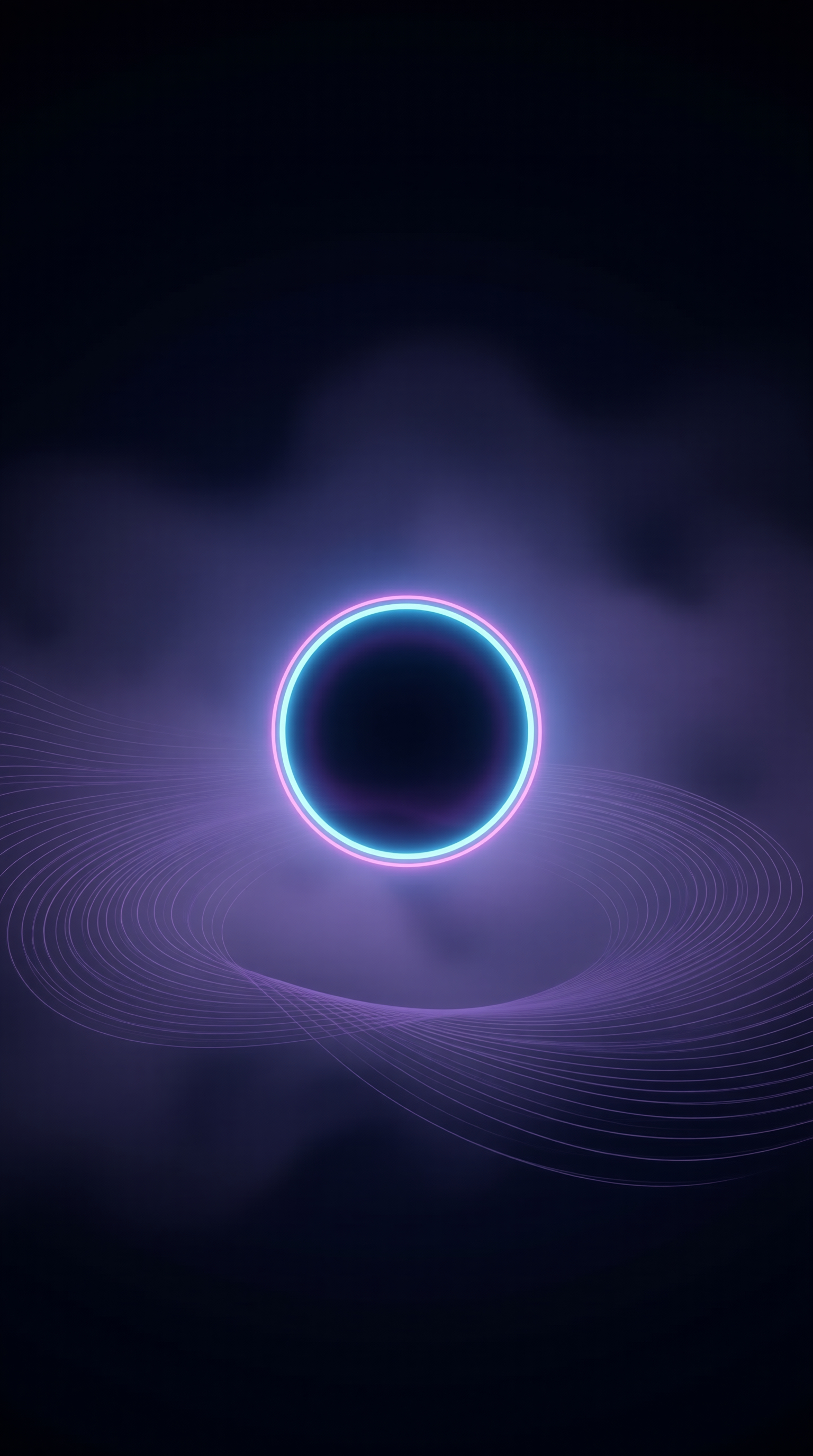 Neon Ring Abstract