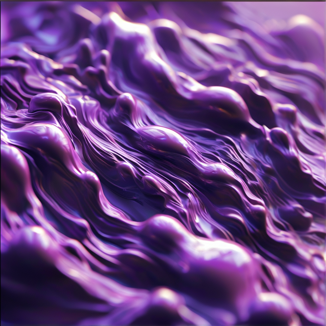 Glossy Purple Fluid