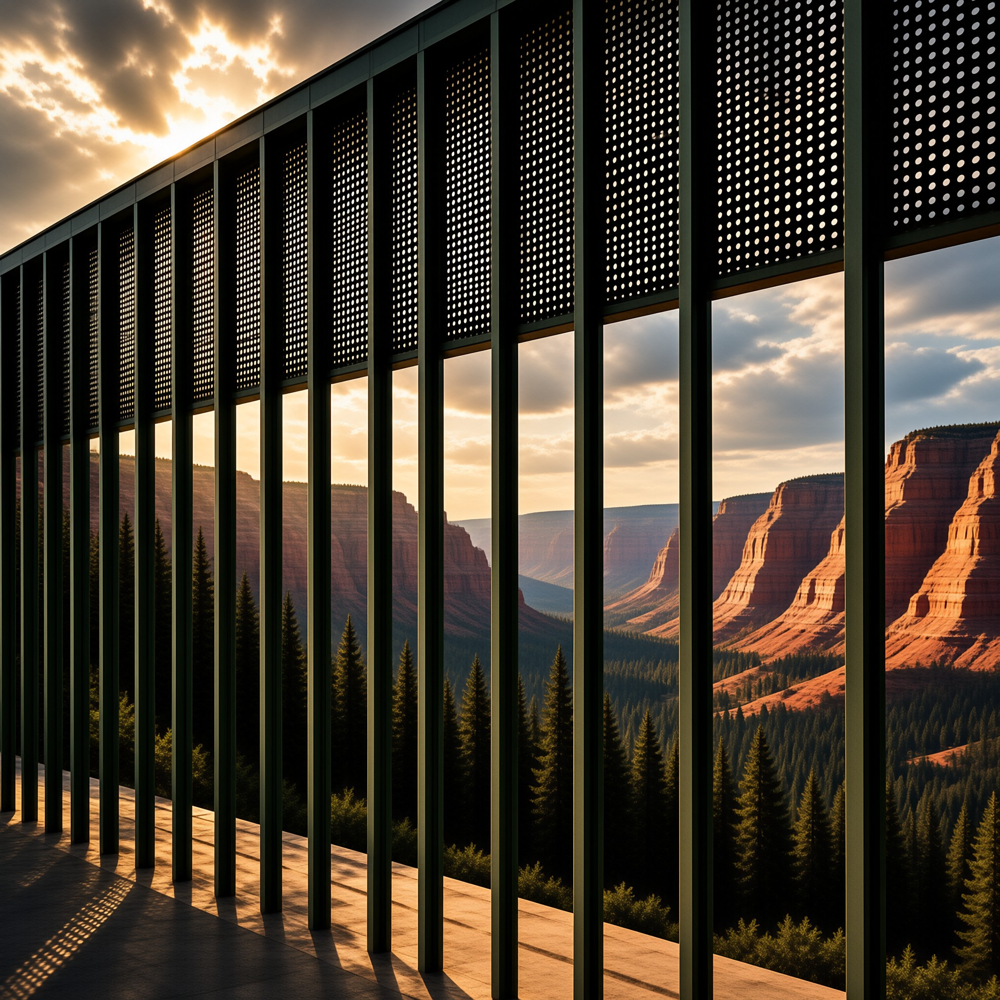 Architectural View of Canyon