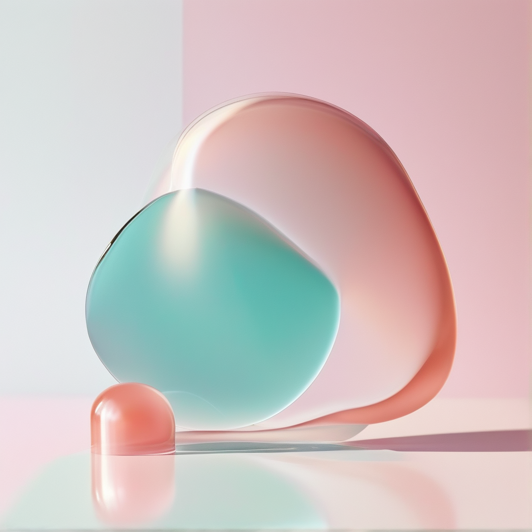 Abstract Pastel Shapes
