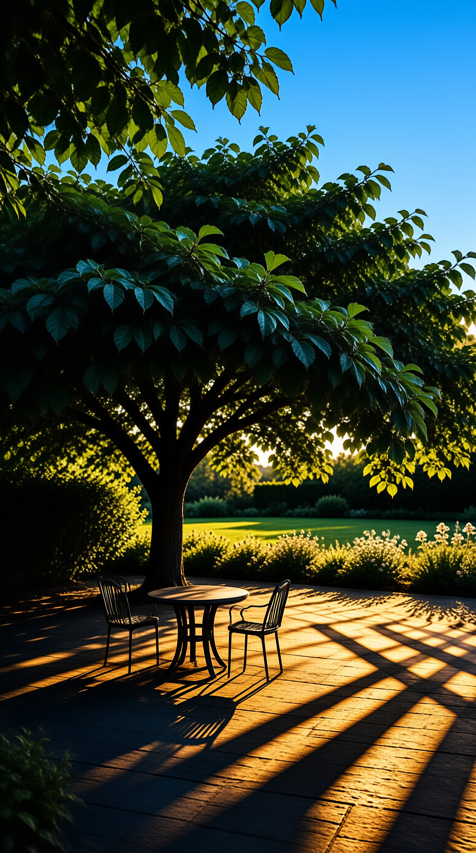 Sunlit Garden Patio