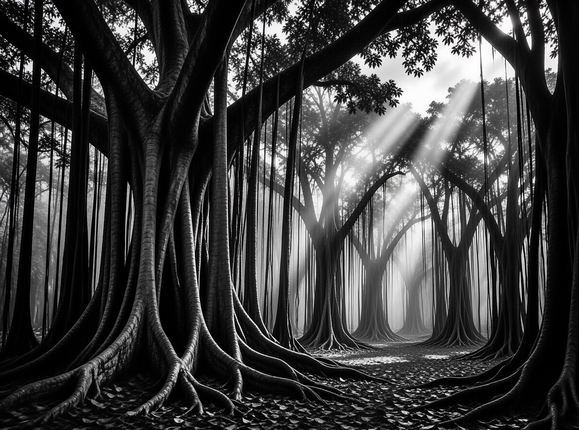 Ancient Forest Light