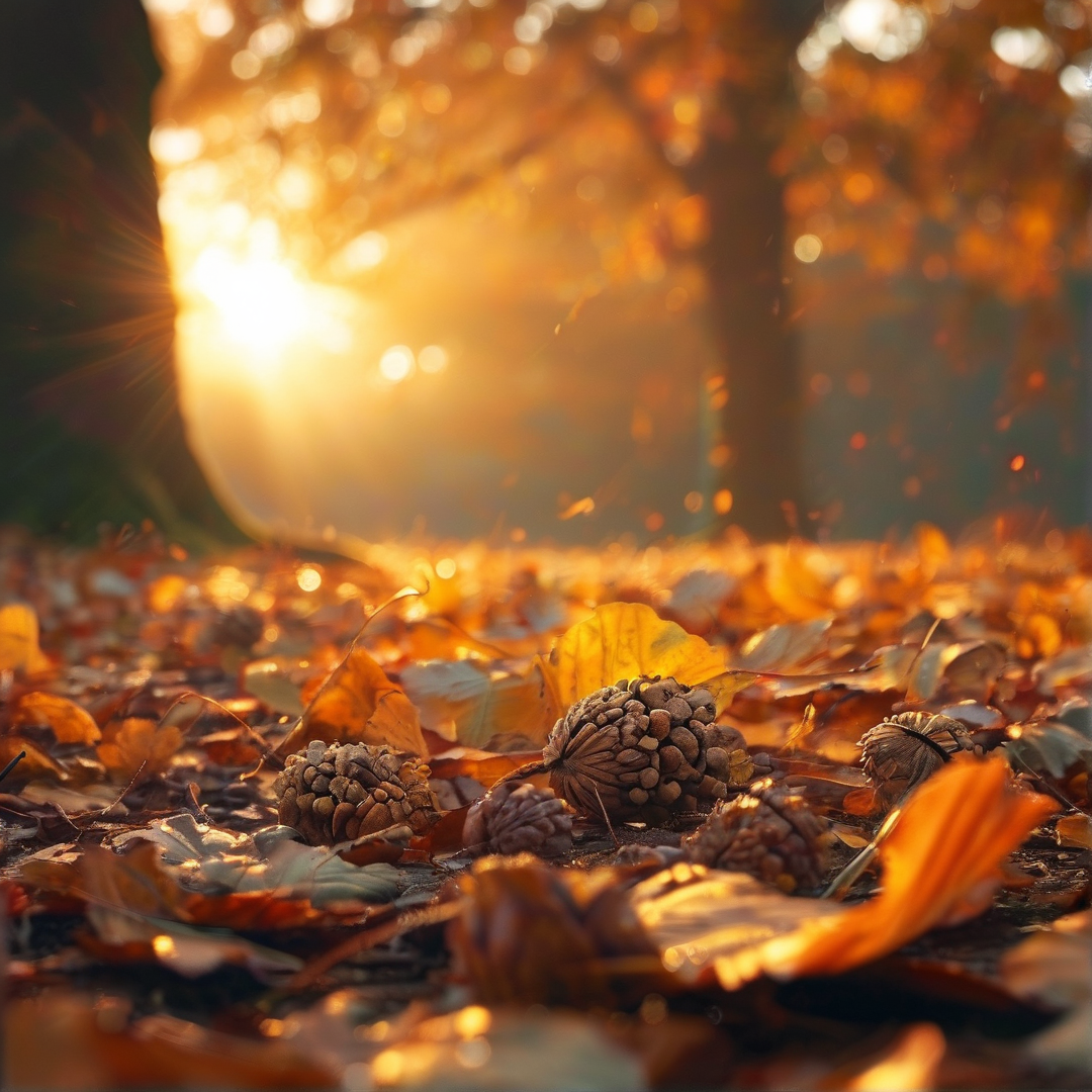 Autumn Forest at Golden Hour