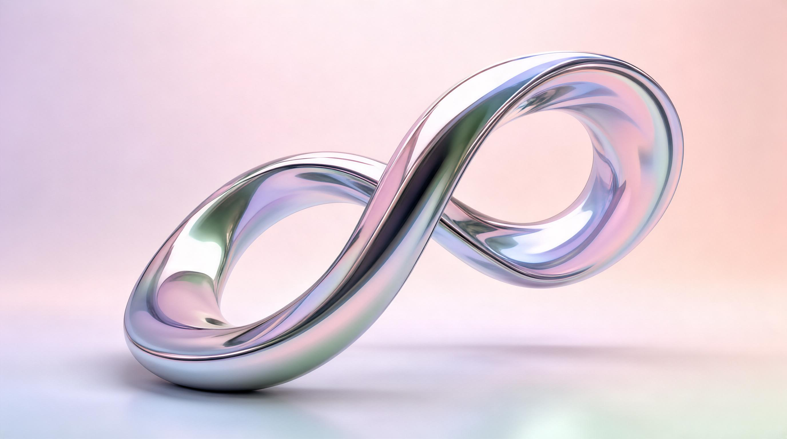 Shiny Infinity Symbol