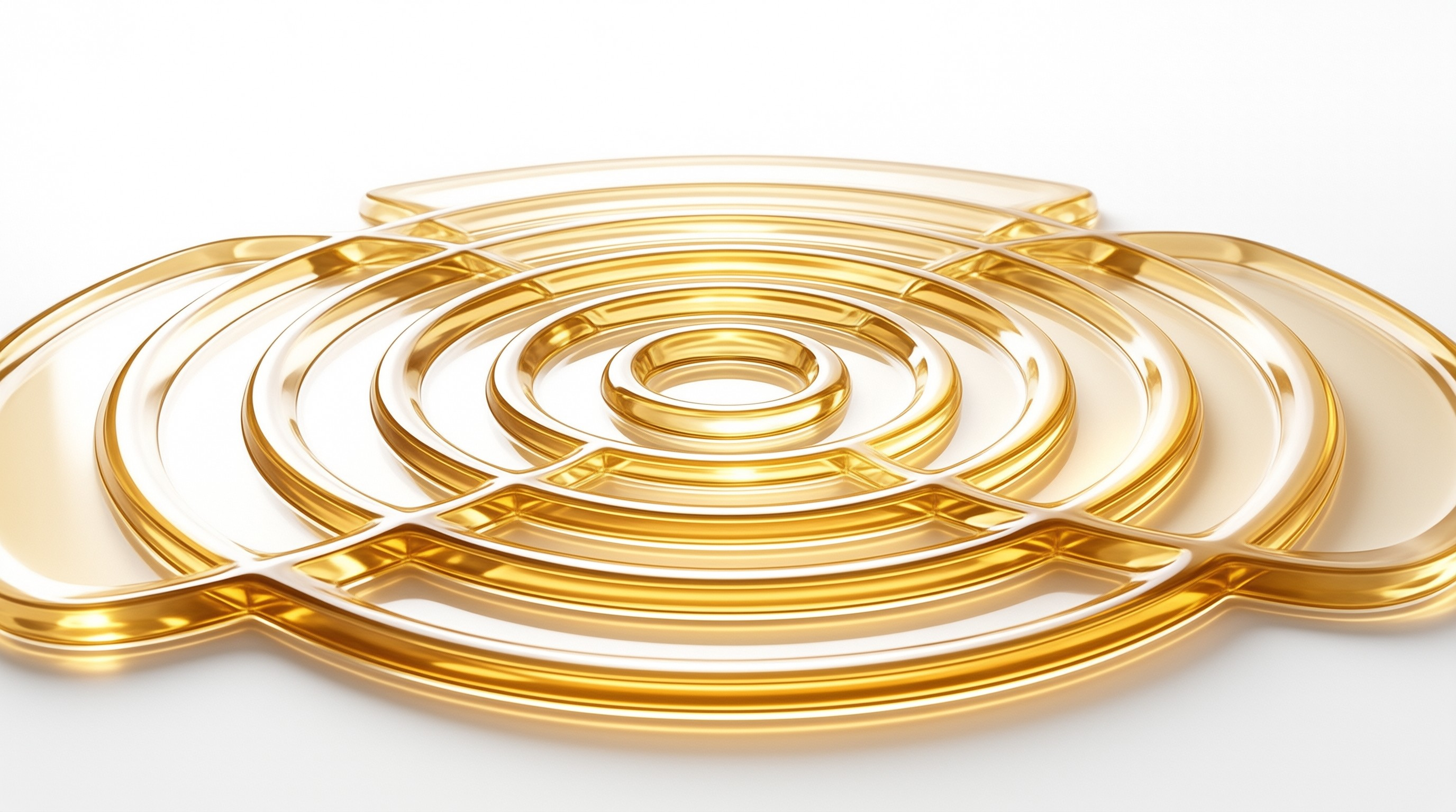 Golden Concentric Rings