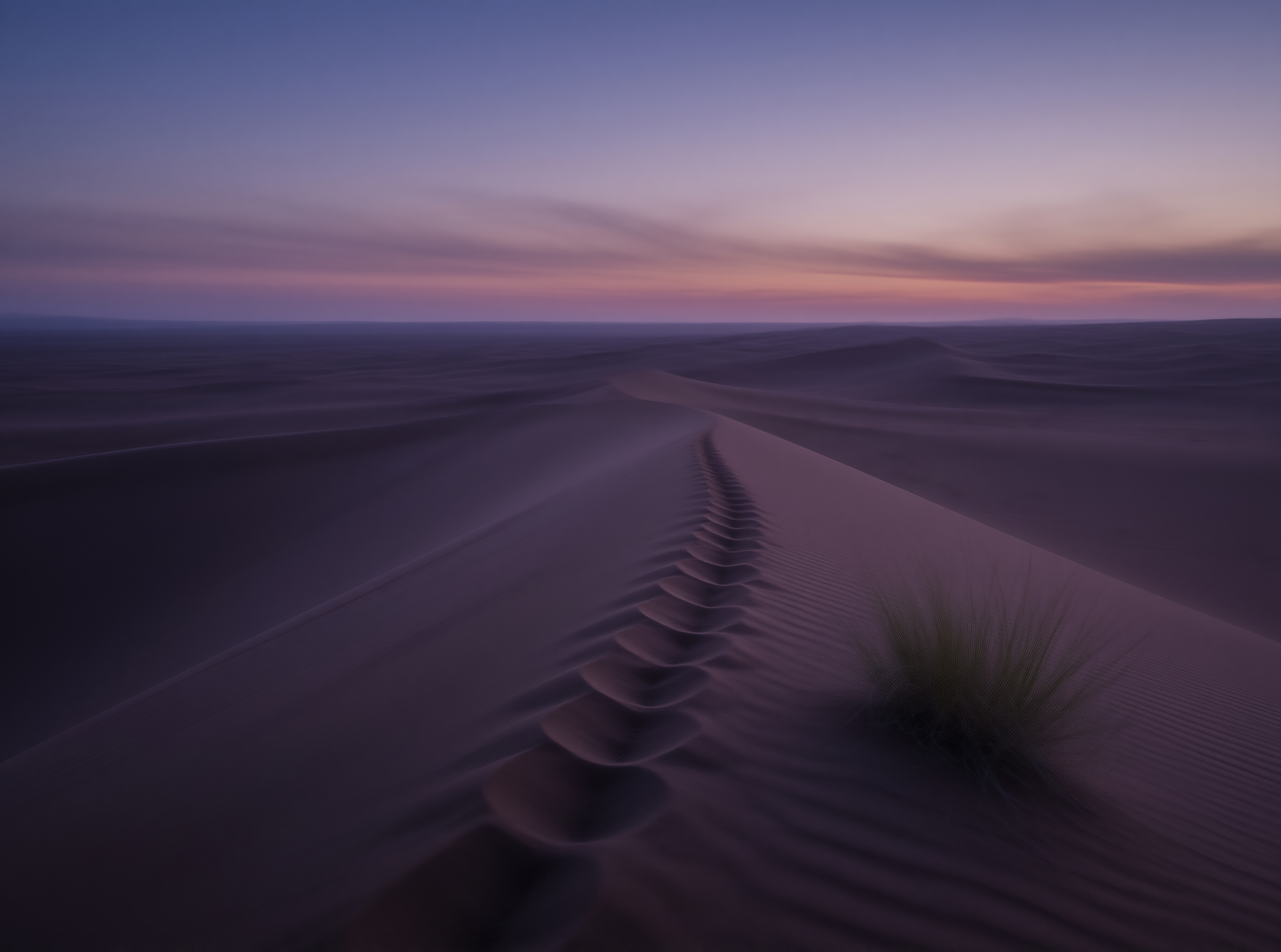 Twilight Dune Landscape