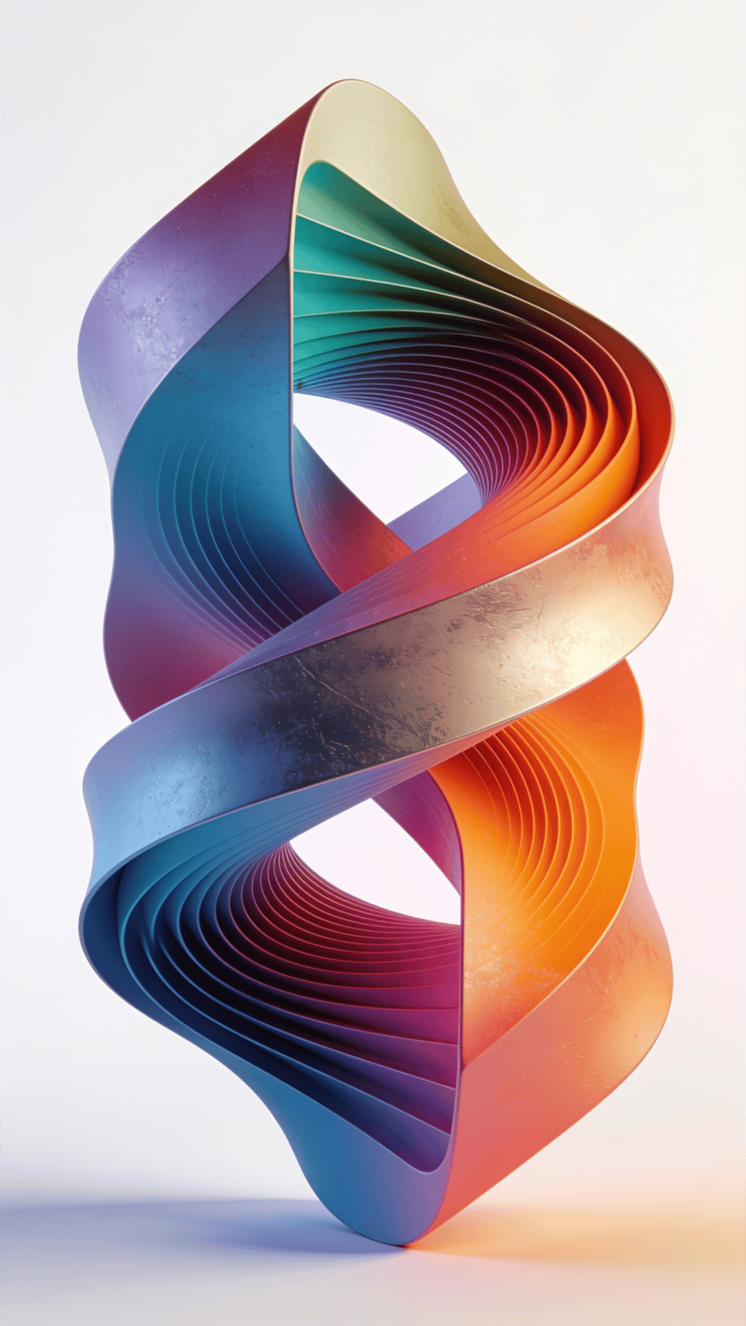 Surreal, Futuristic Impossible Shape
