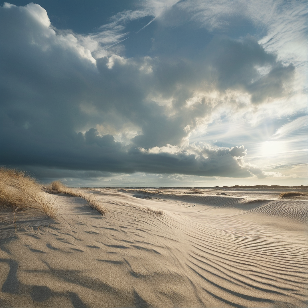 Desert Dunes and Sky