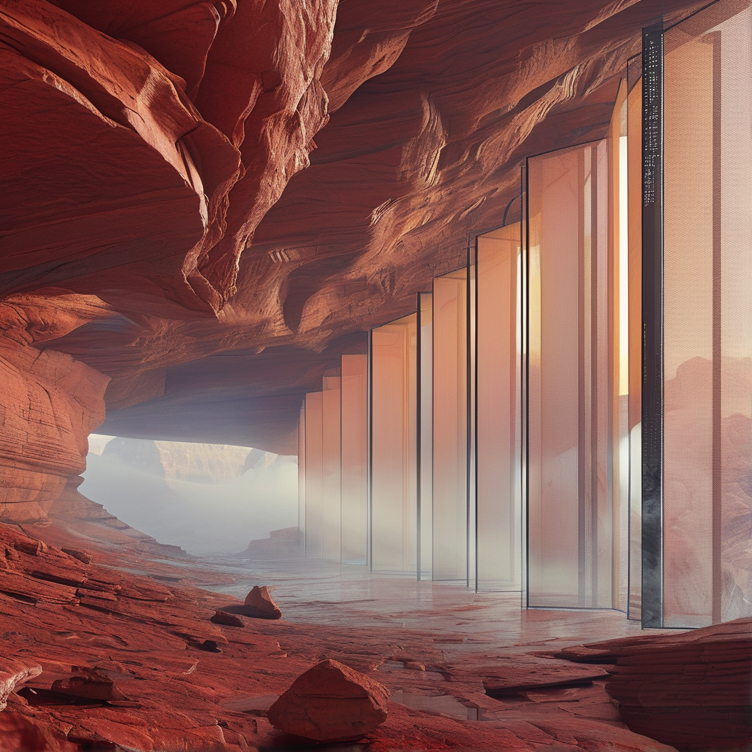 Surreal Red Rock Canyon