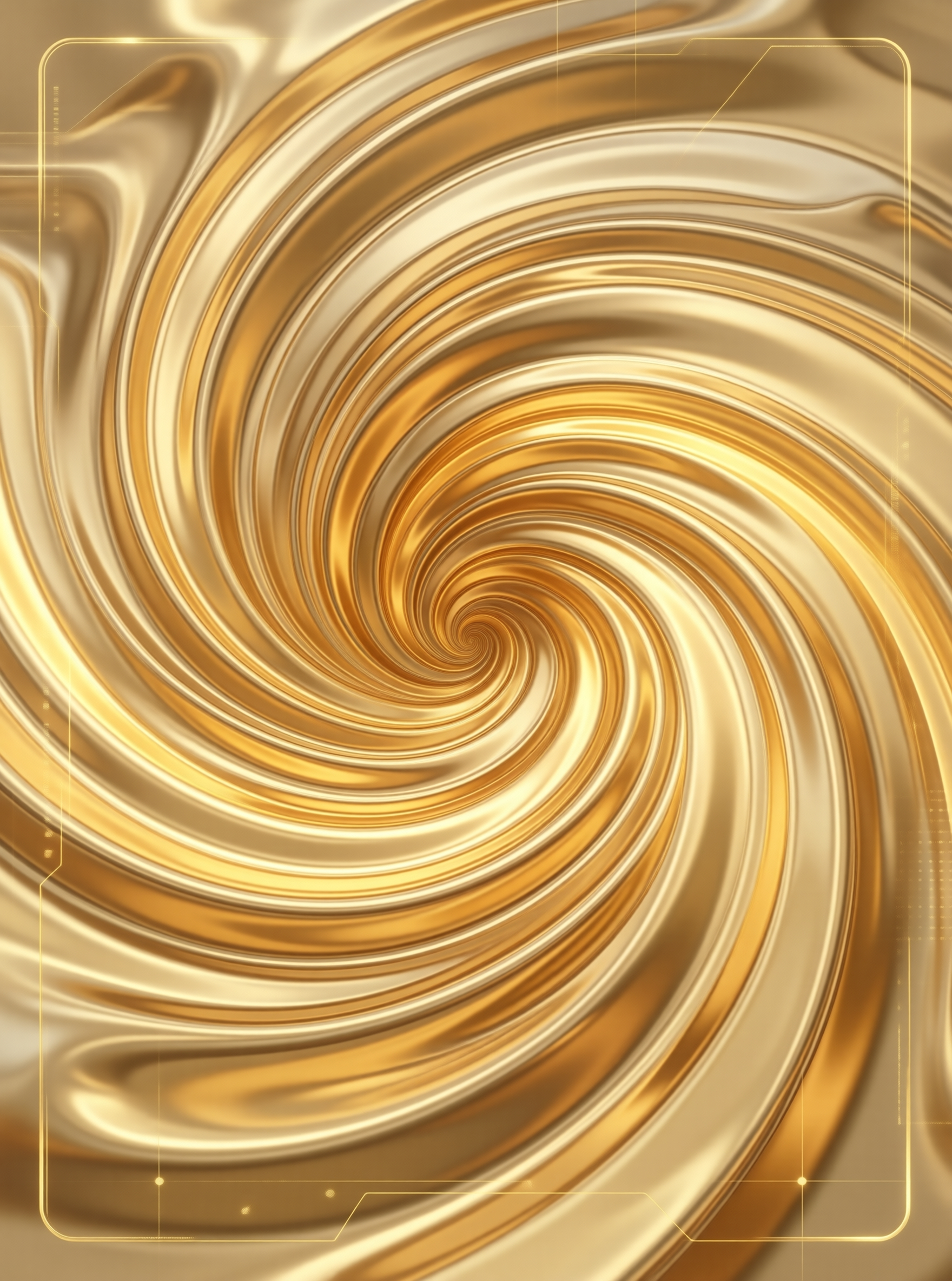 Liquid Gold Swirl Texture
