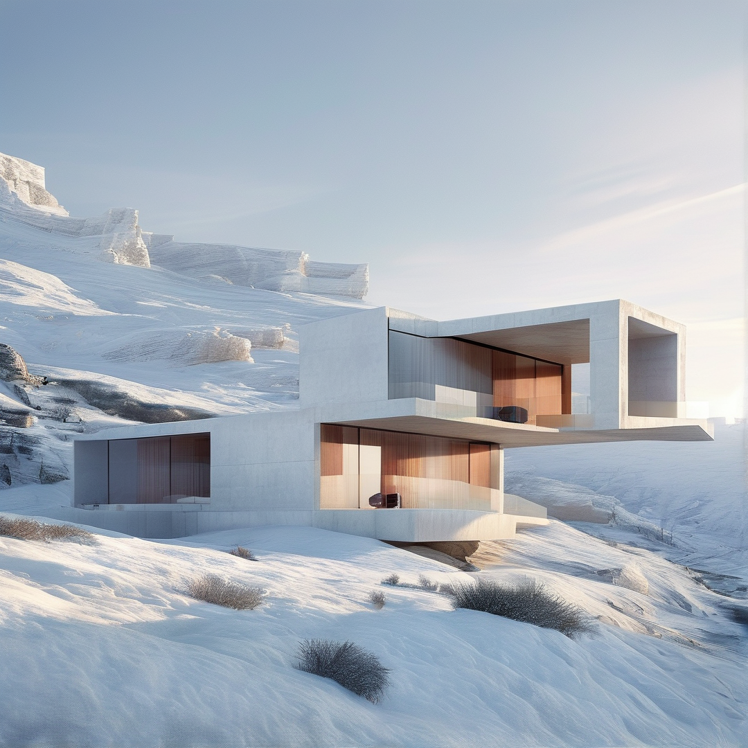 Modern Snow House