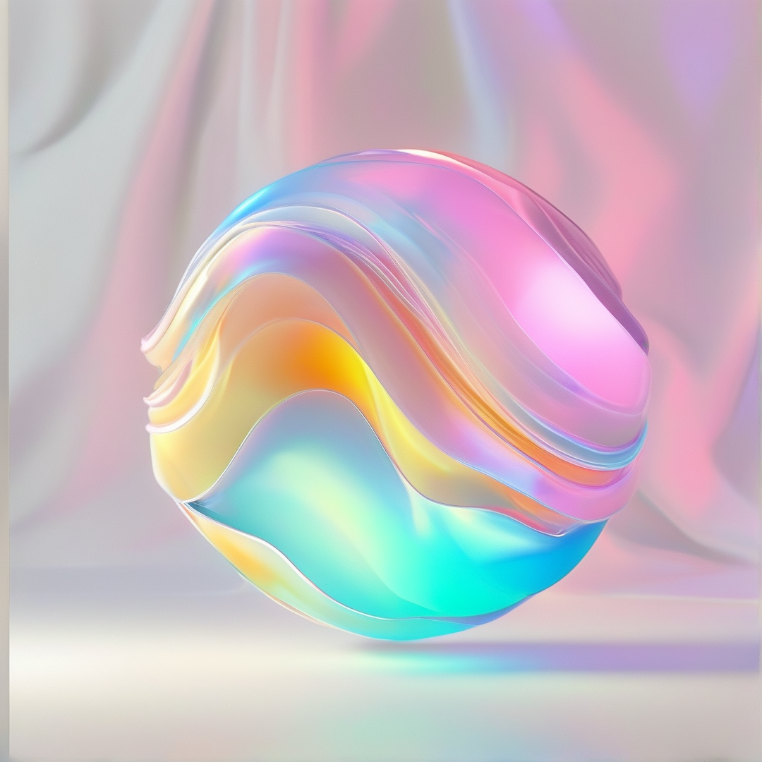 Pastel Abstract Swirl