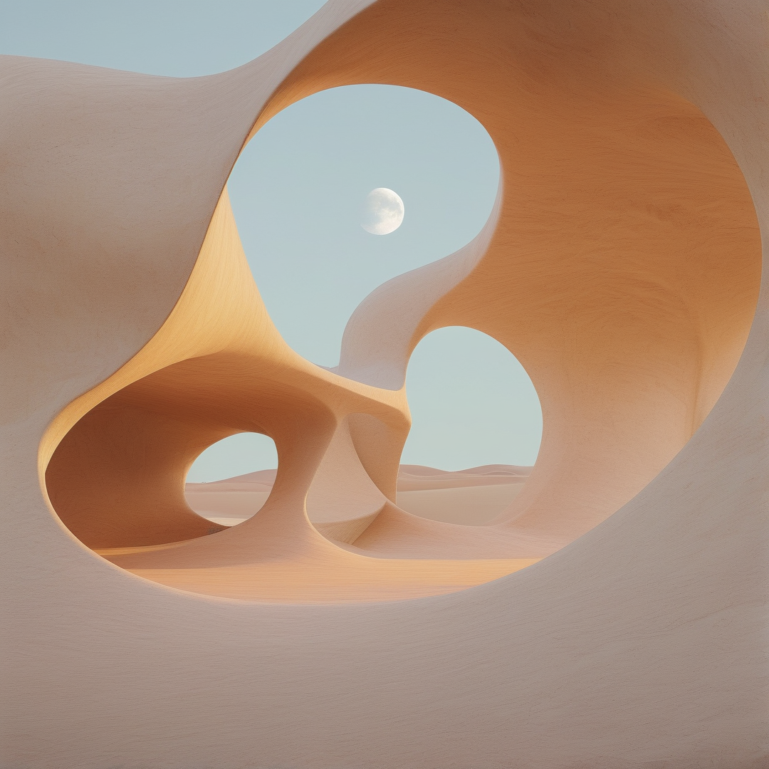 Surreal Sand Sculpture