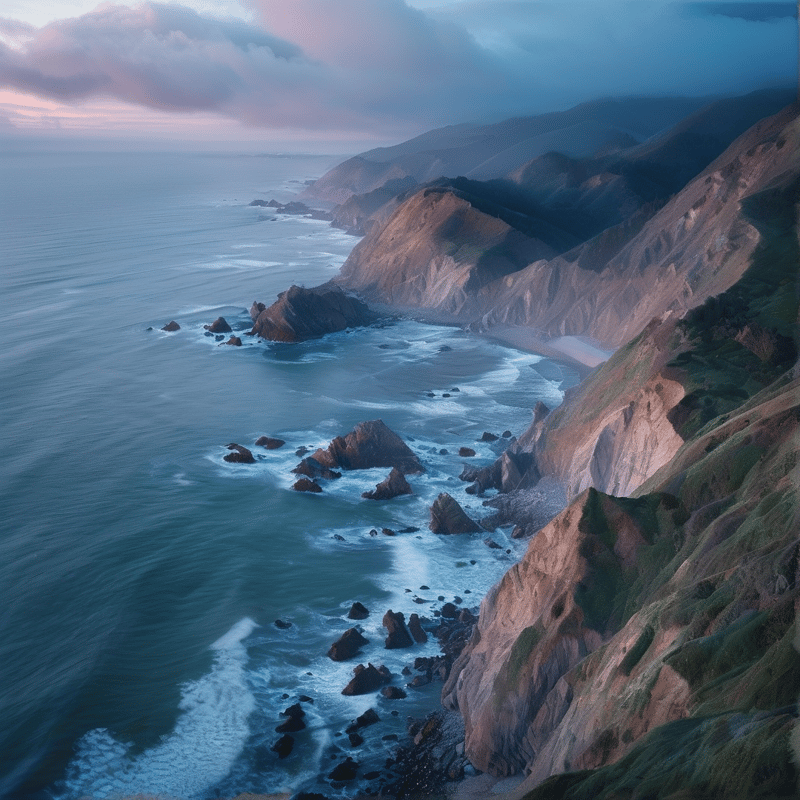 Twilight Coastal Shores