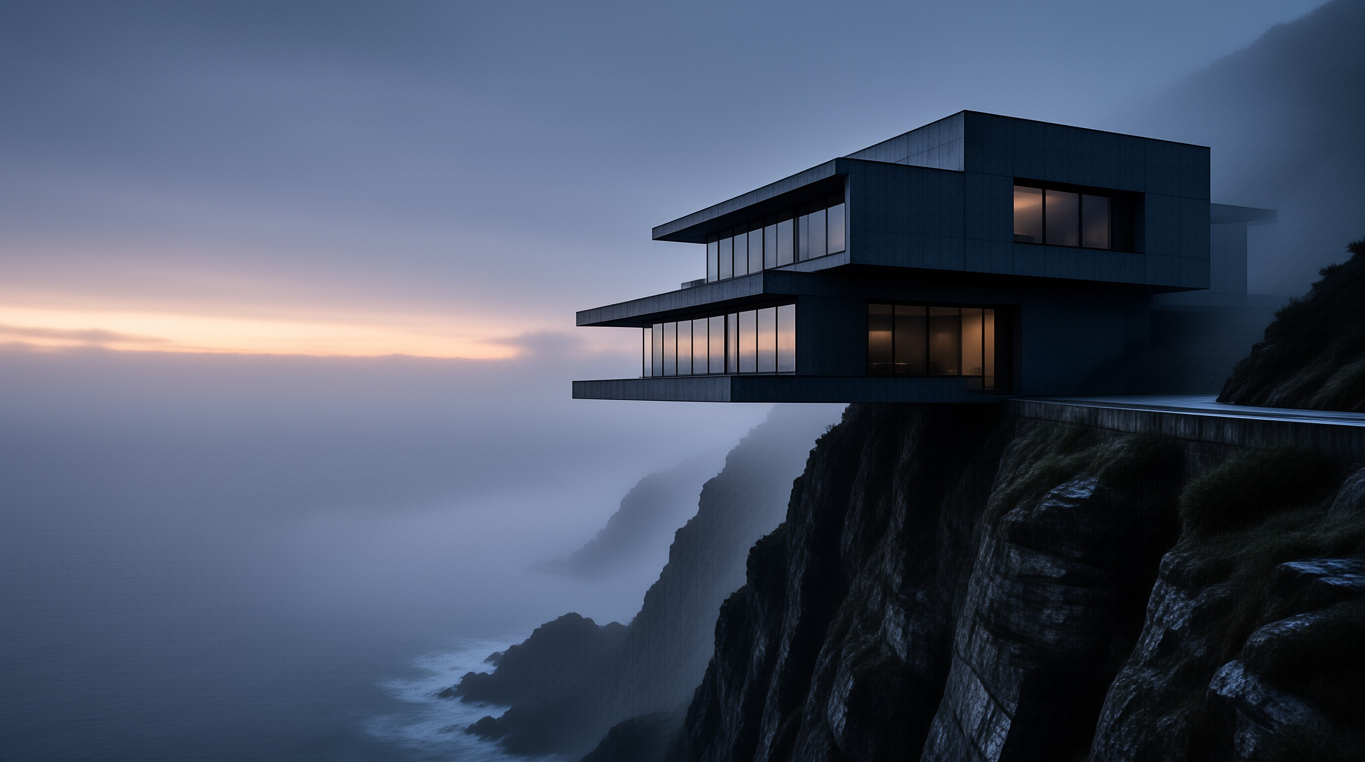 Modern Cliffside Villa
