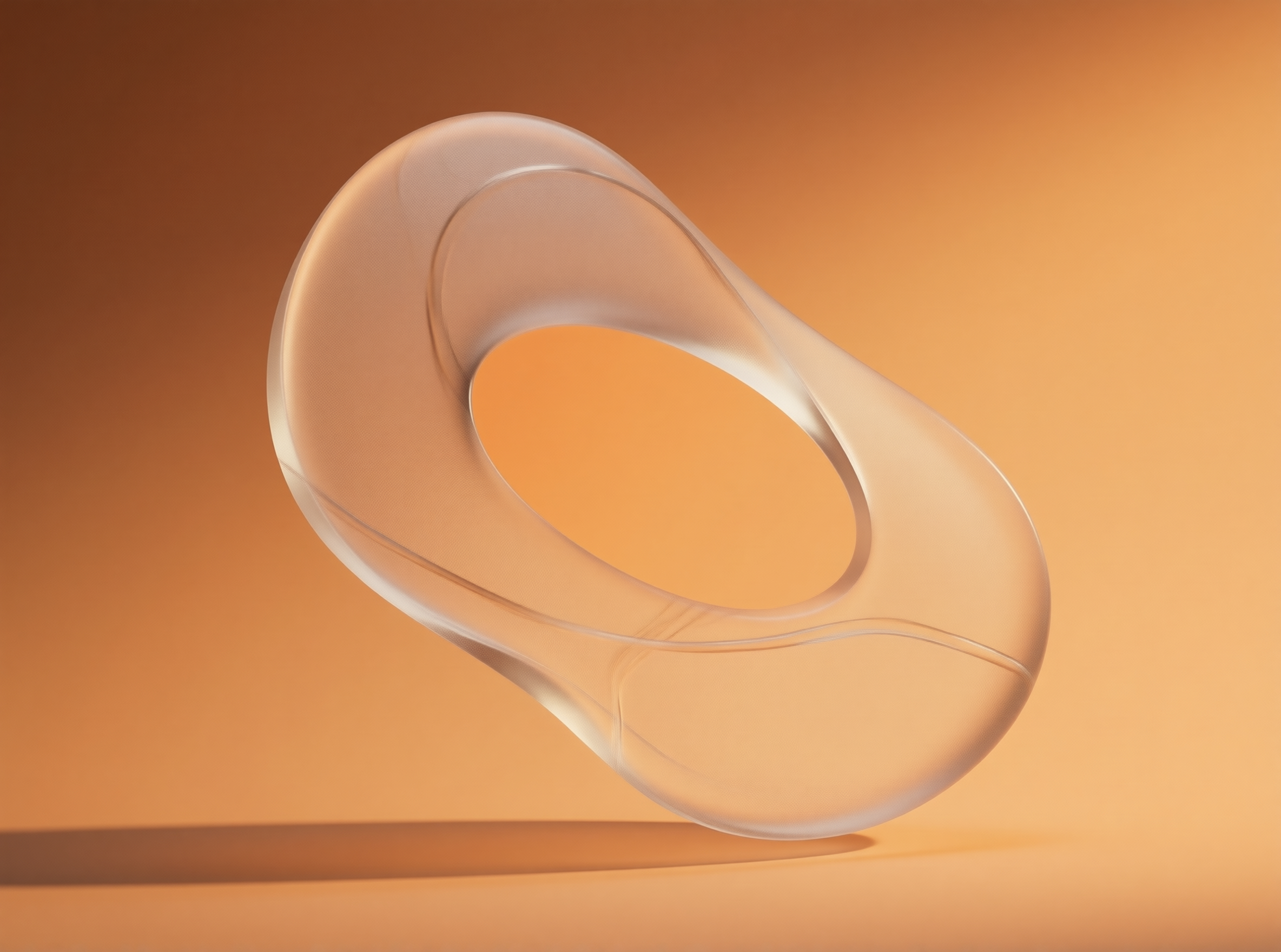 Abstract Transparent Ring