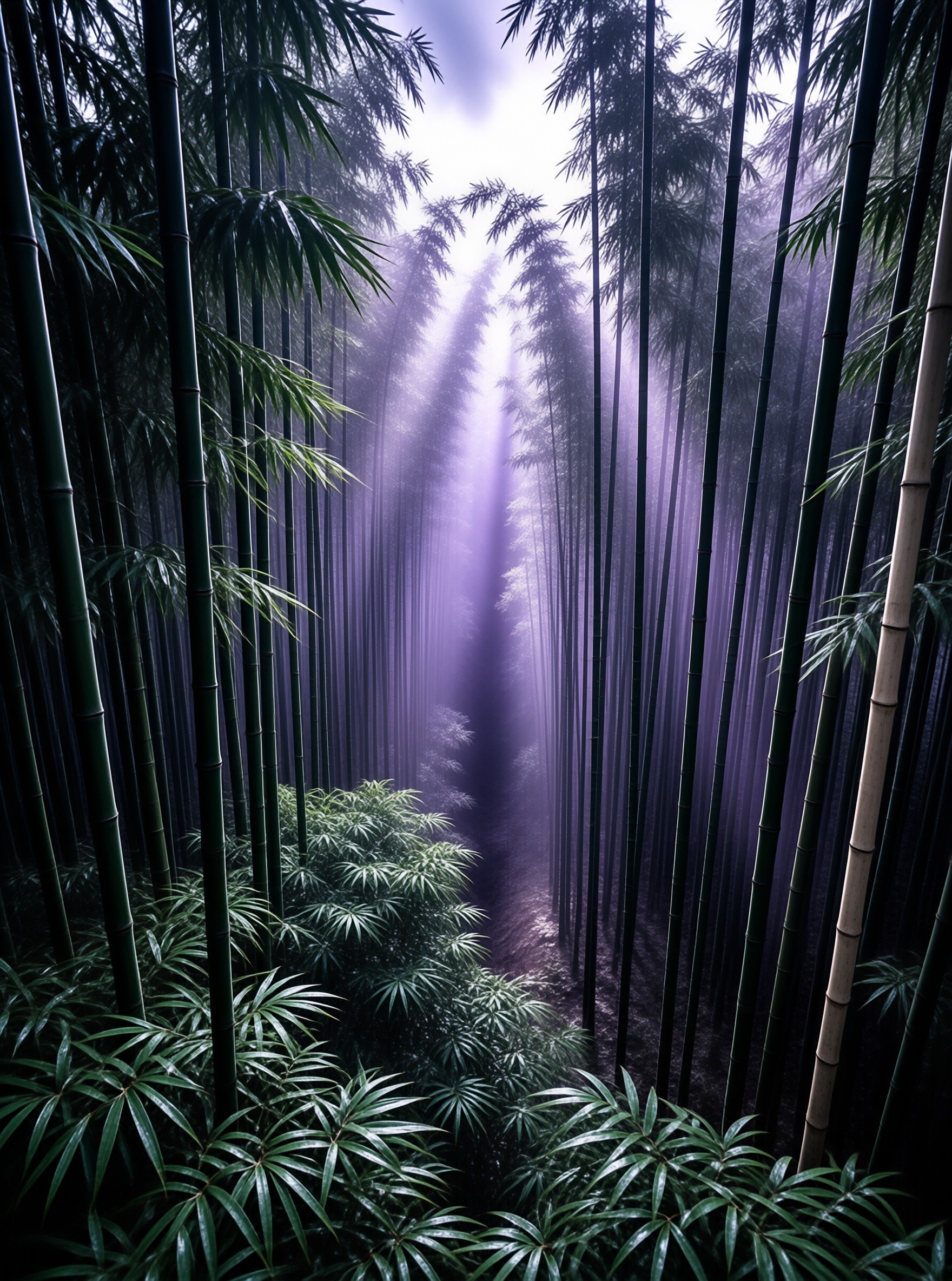 Mystical Bamboo Forest