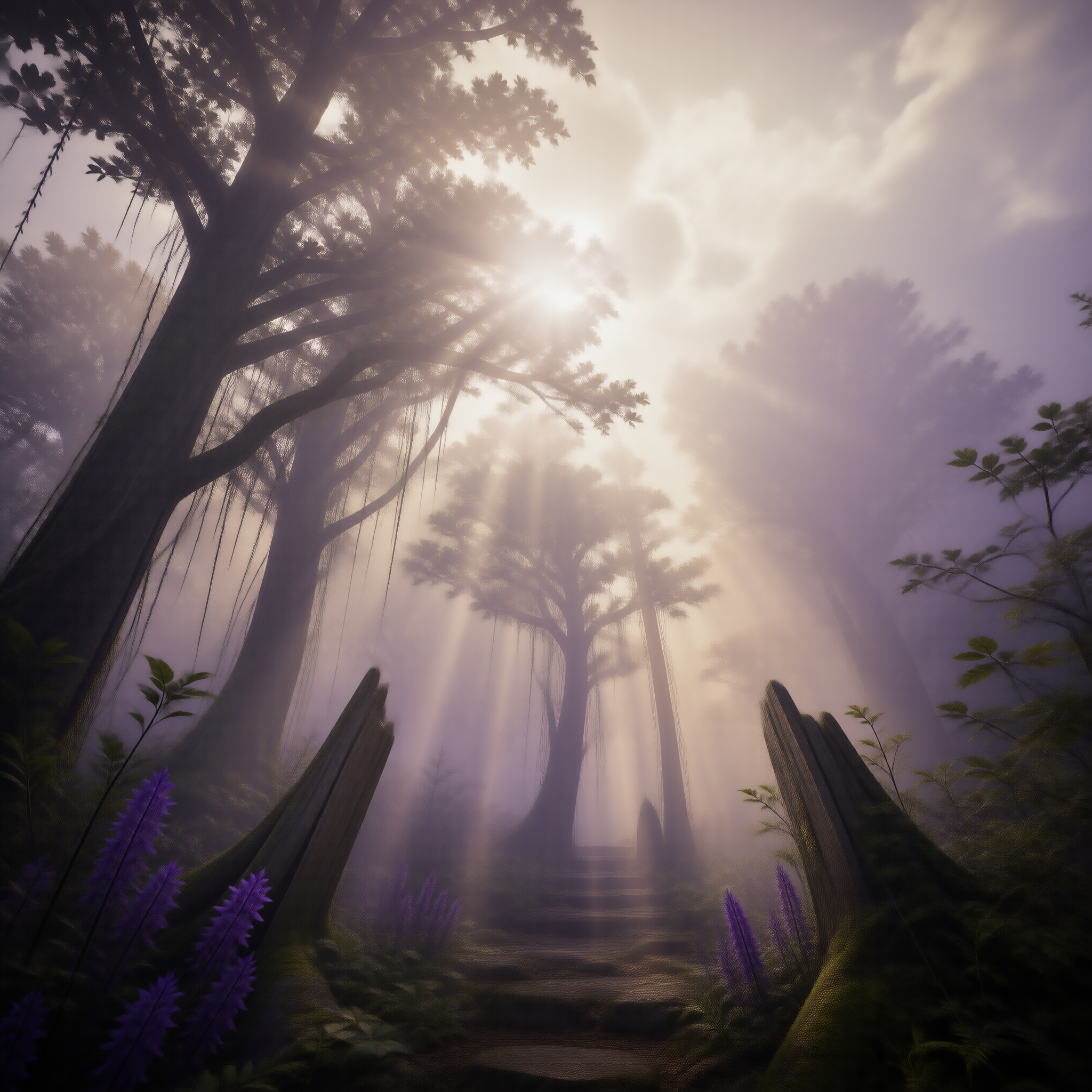 Mystical Forest Path