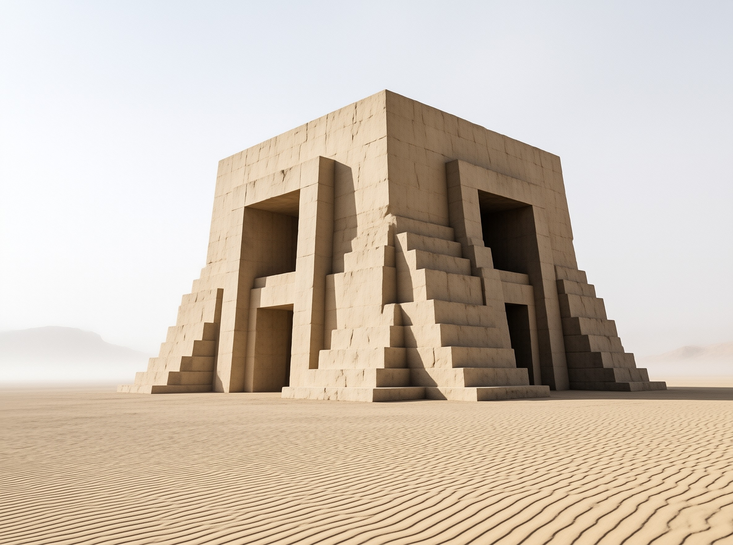 Ancient Desert Temple