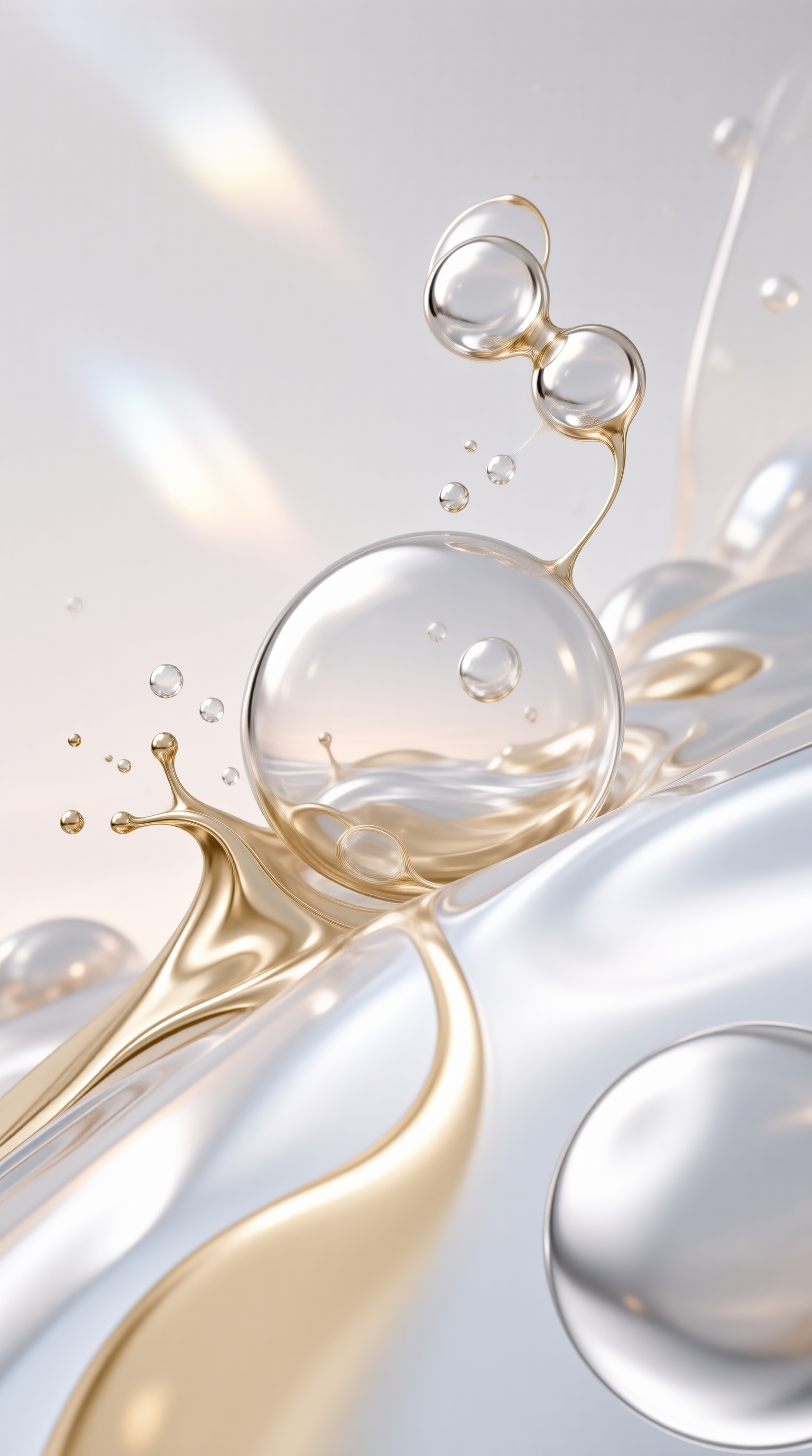 Abstract Liquid Bubbles