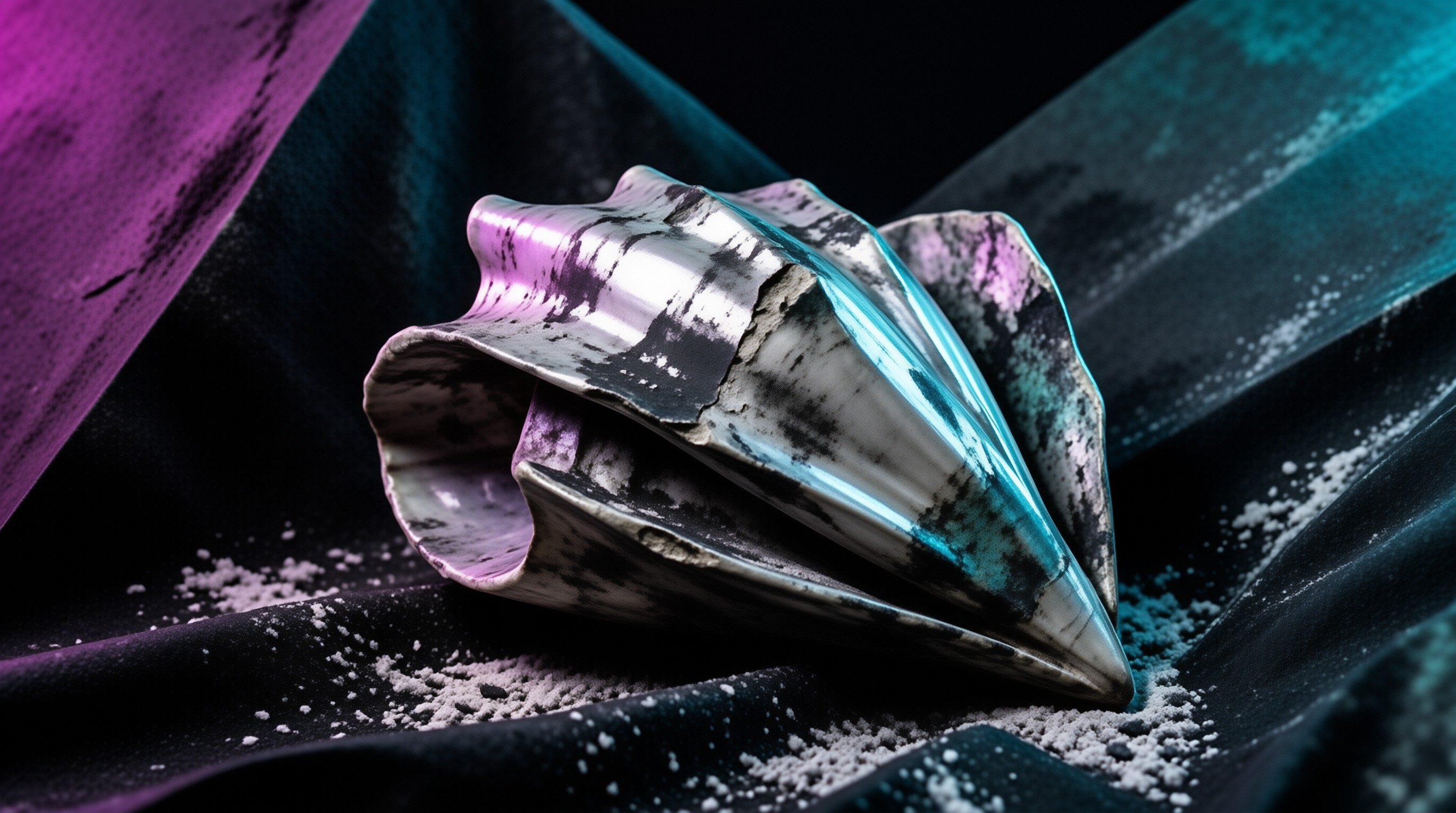 Iridescent Metallic Shell