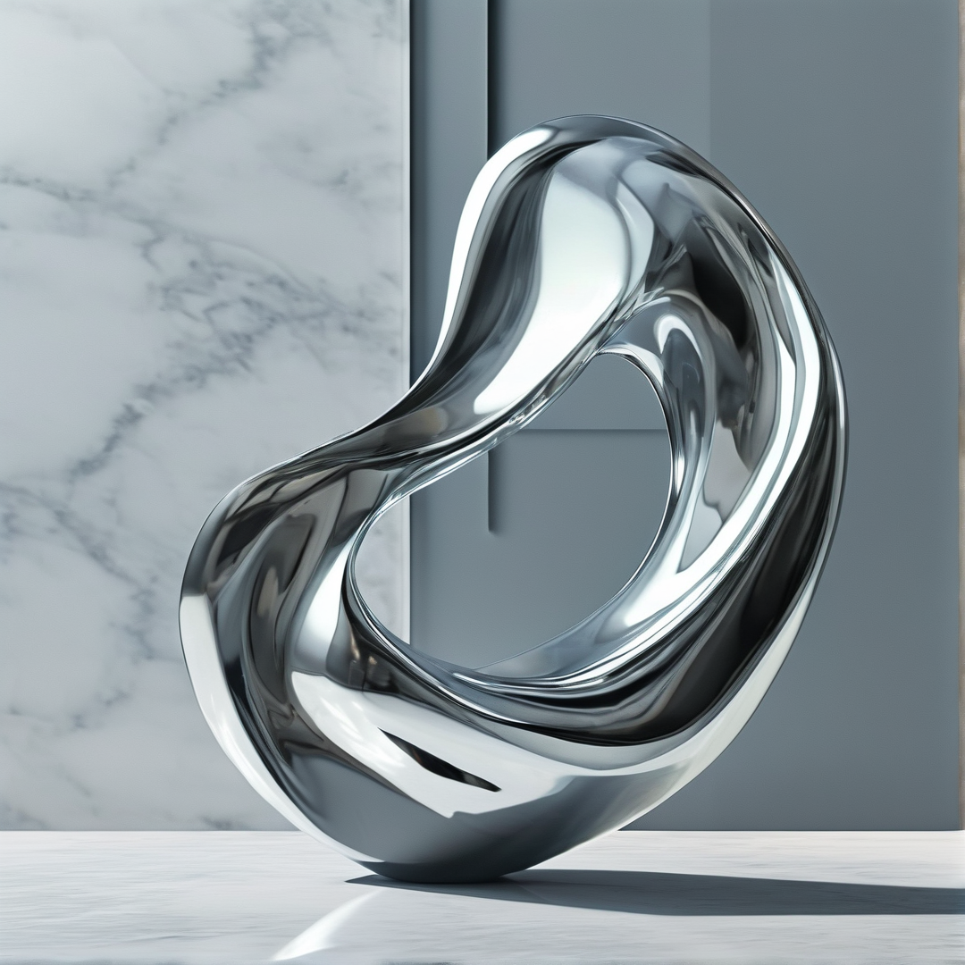 Abstract Metal Sculpture