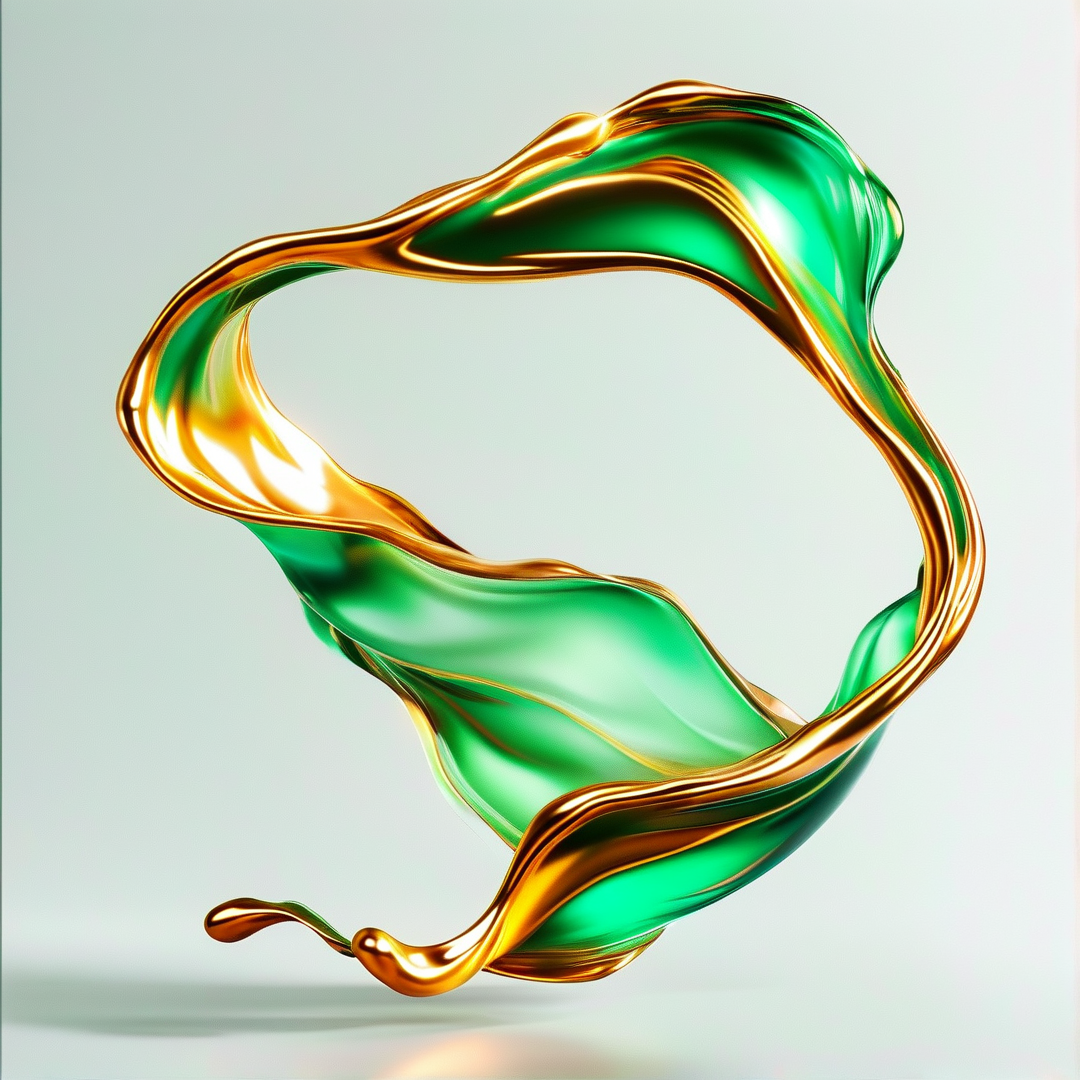 Emerald Gold Liquid Form