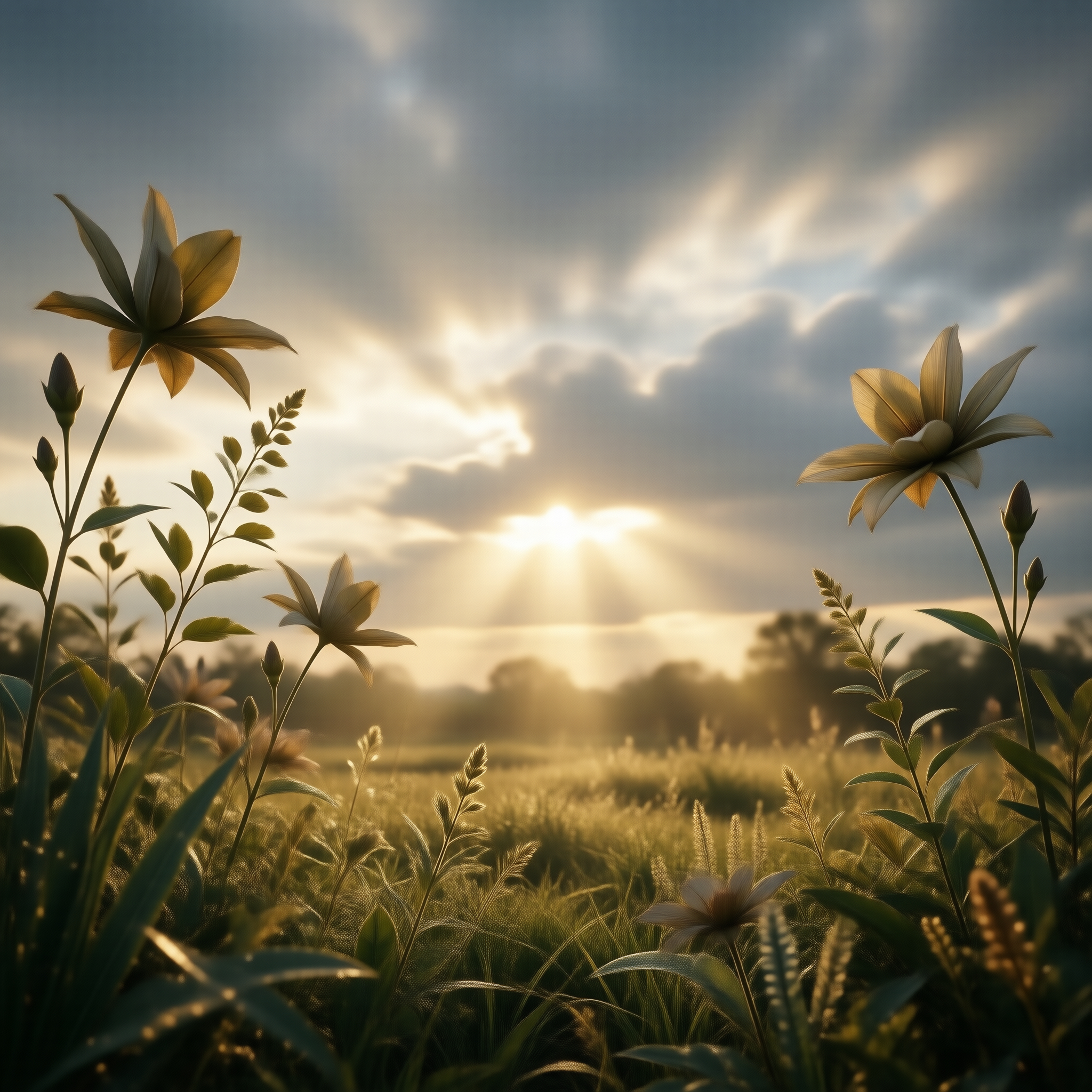 Golden Hour Meadow