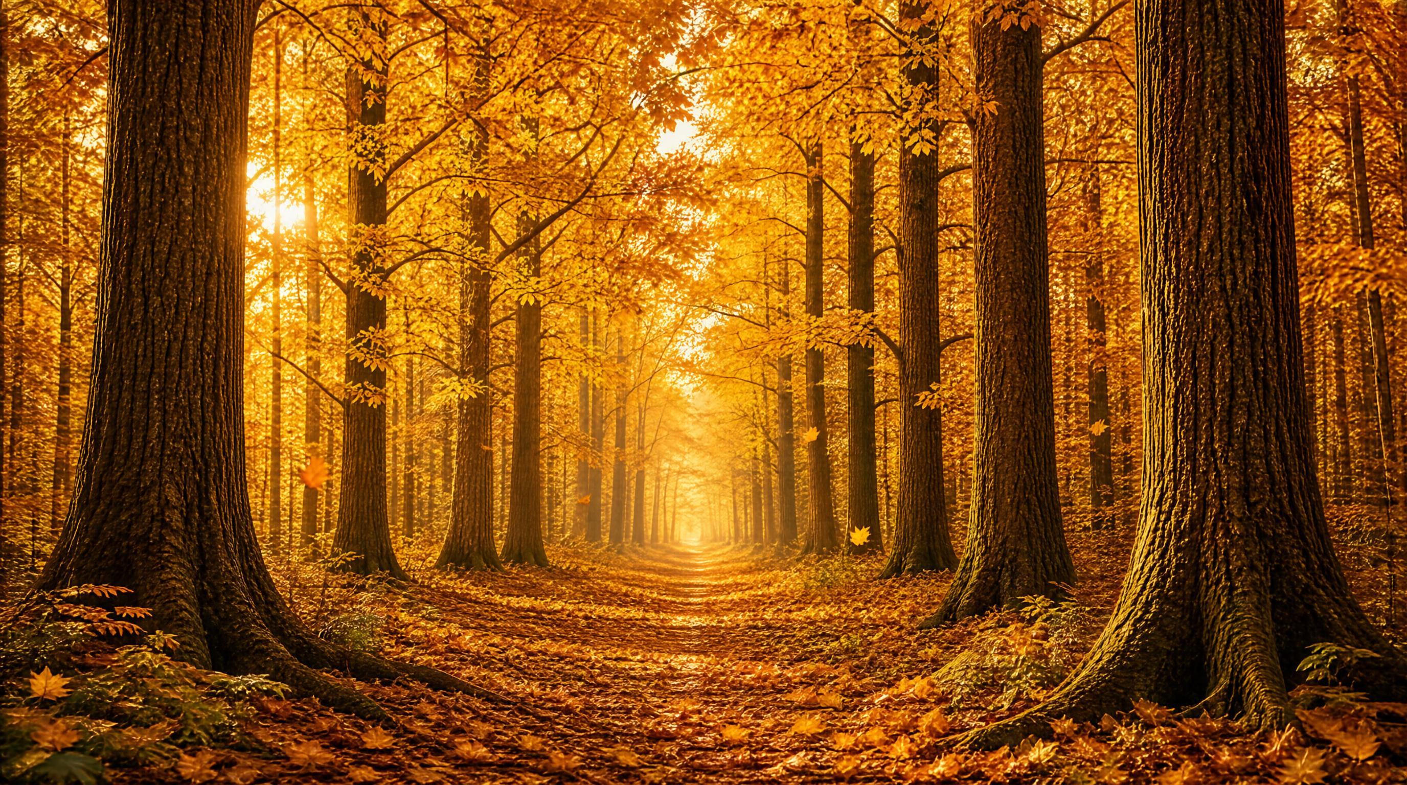 Autumn Forest Path