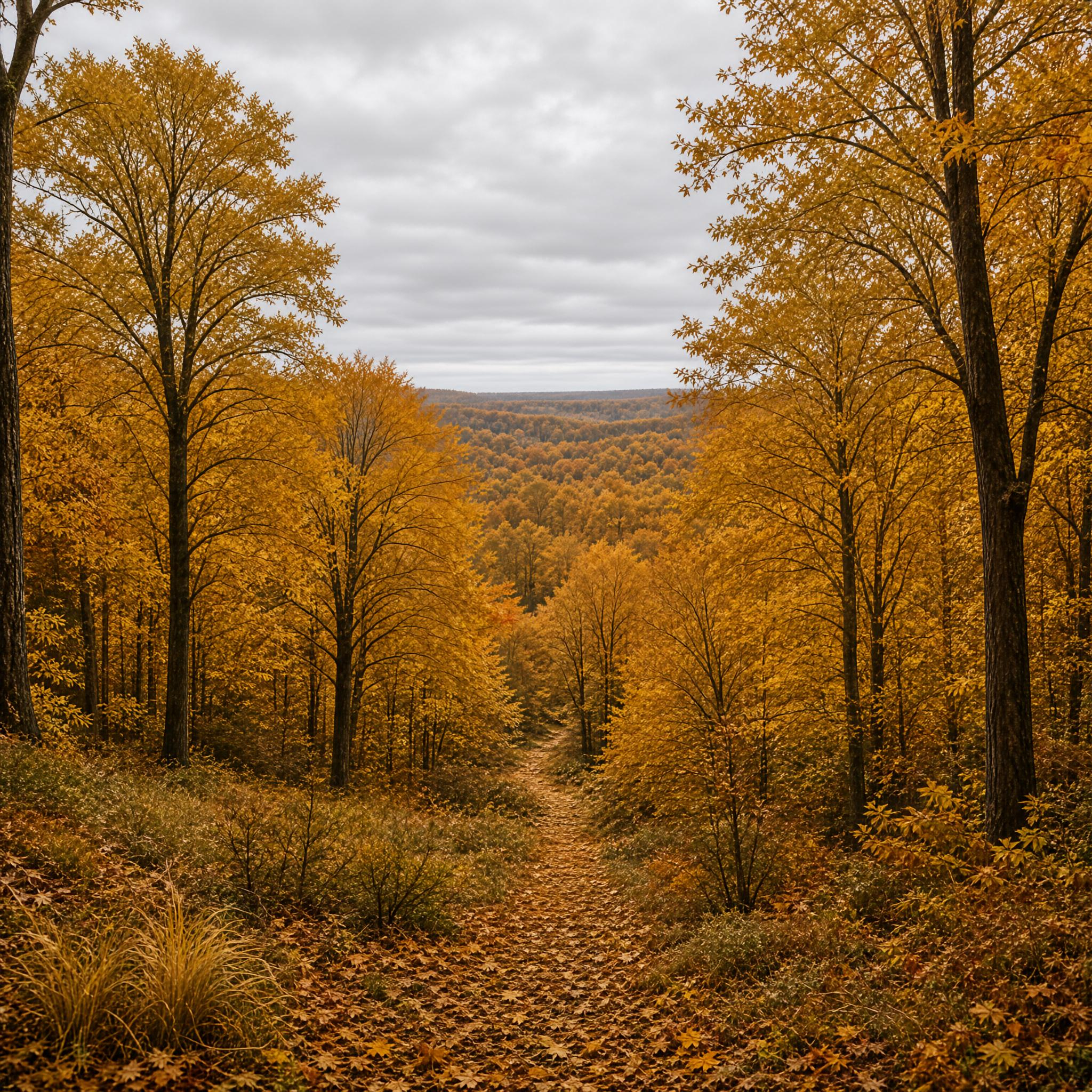 Autumn Forest Path