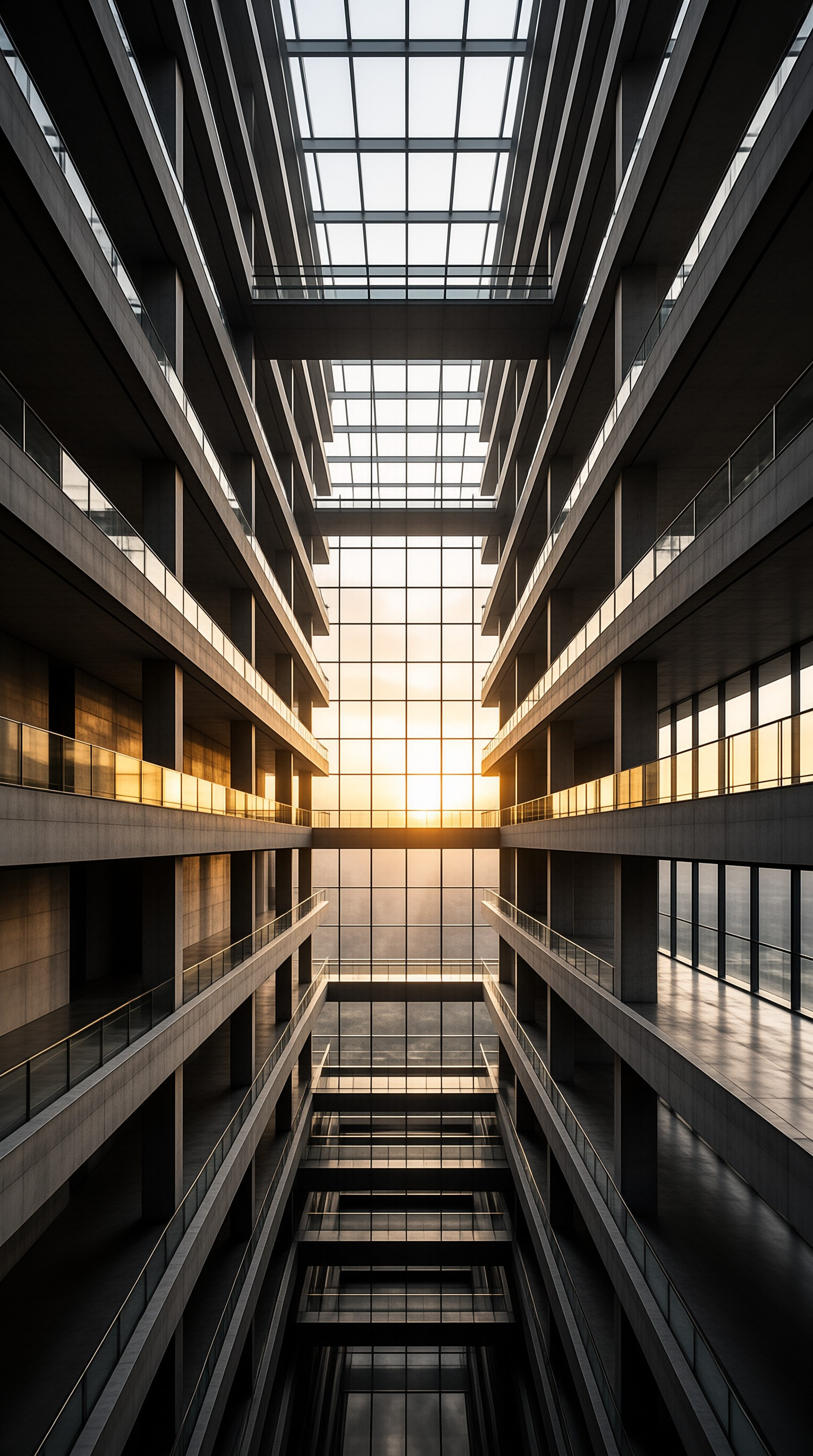 Modern Building Atrium