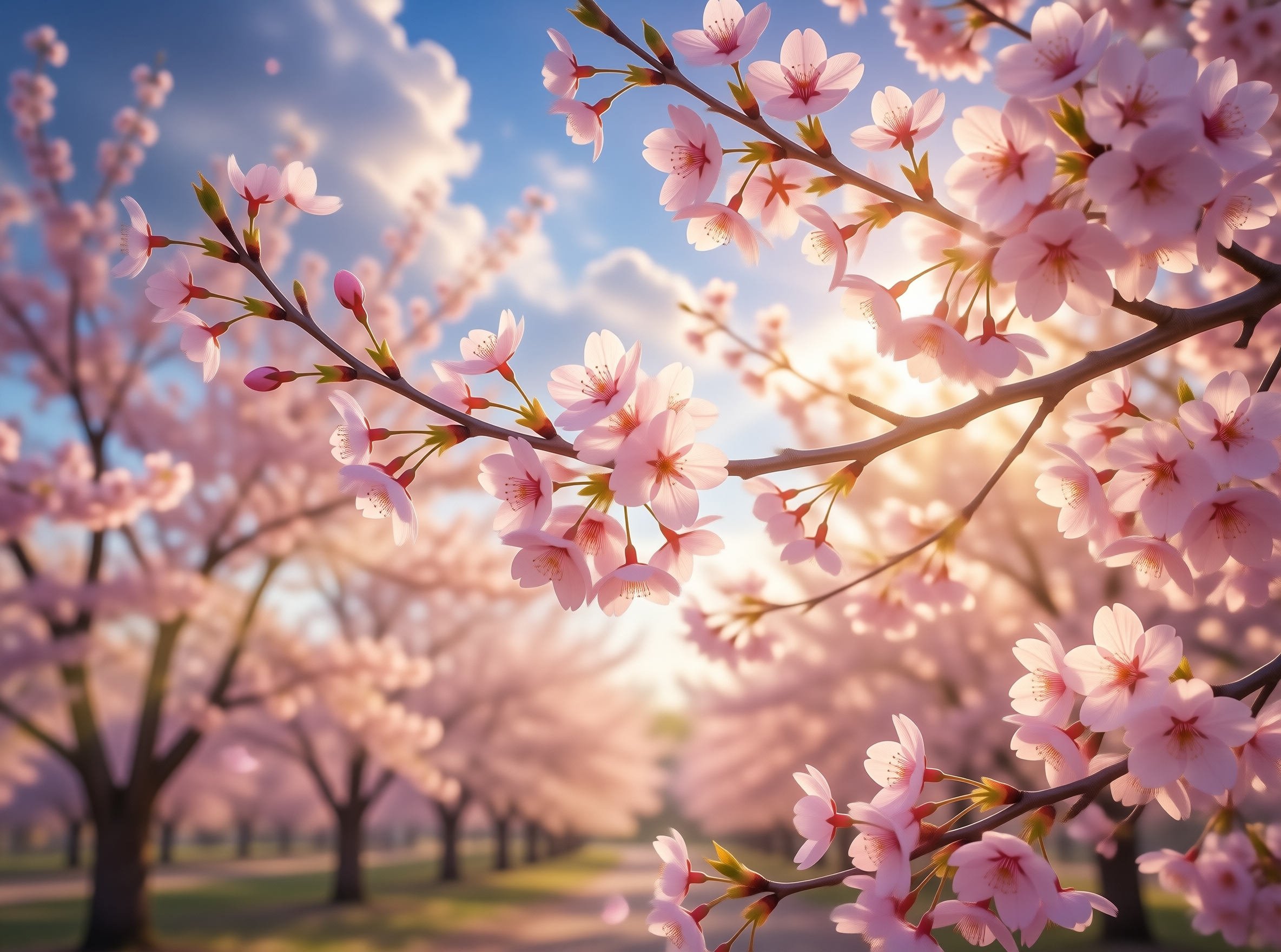 Cherry Blossoms in Spring