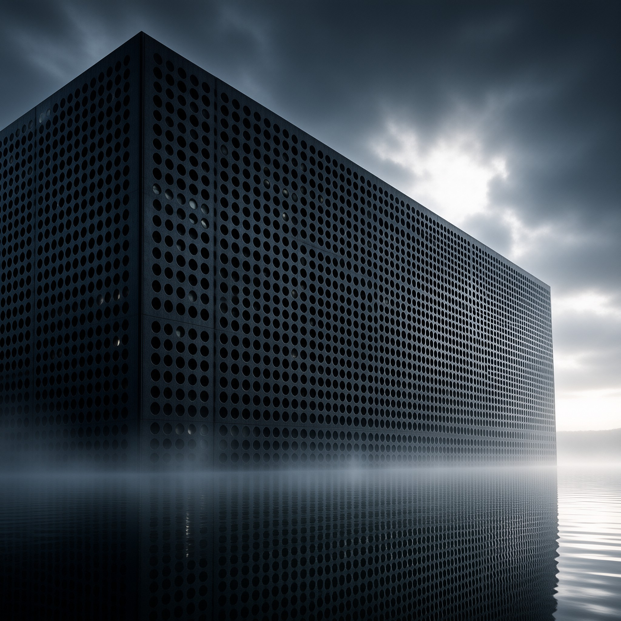 Monolithic Perforated Wall