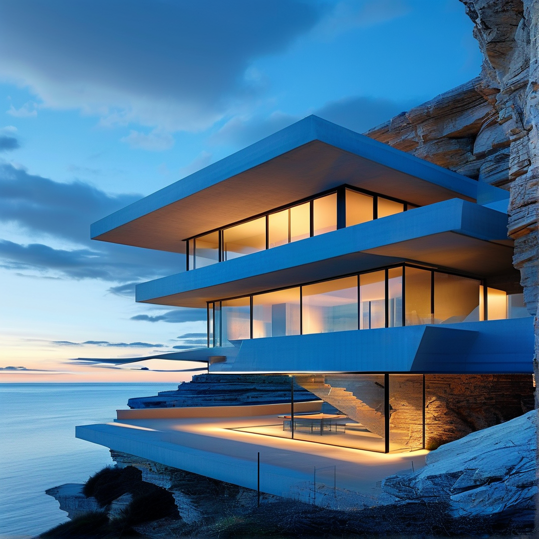 Cliffside Modern Villa