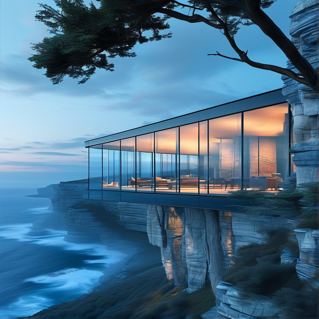 Cliffside Modern Villa