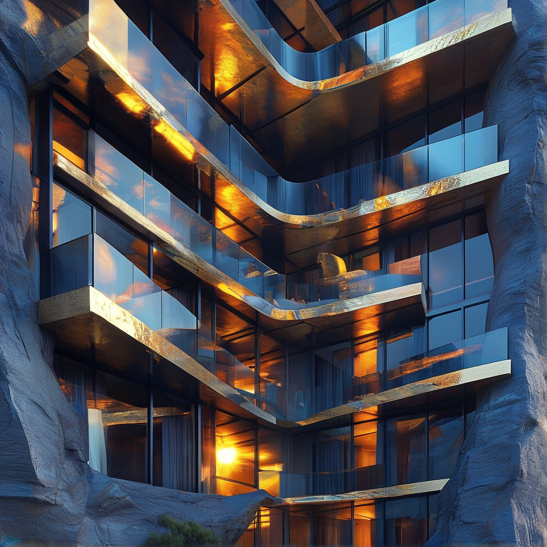 Modern Cliffside Residence