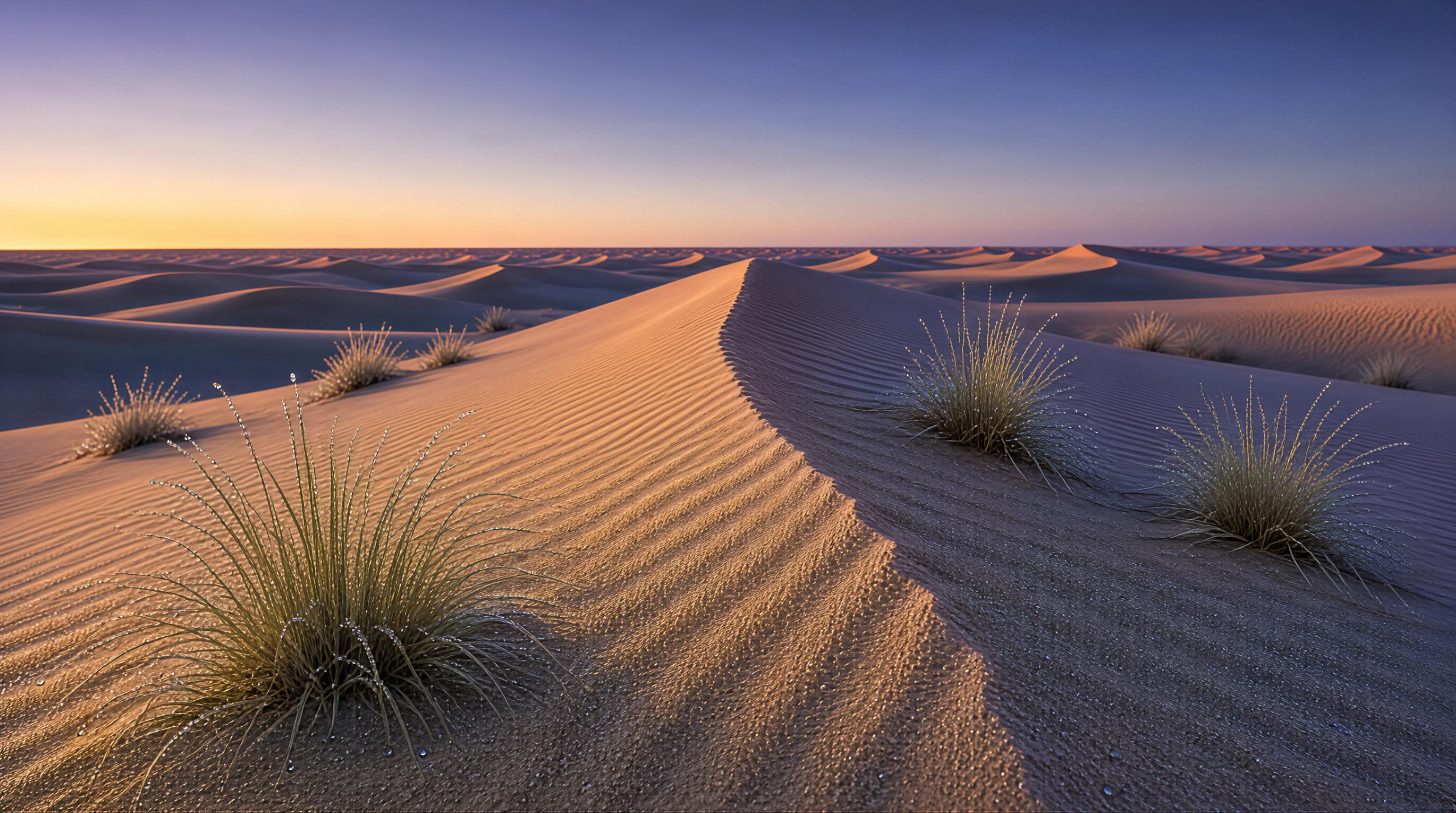 Desert Dunes at Dawn