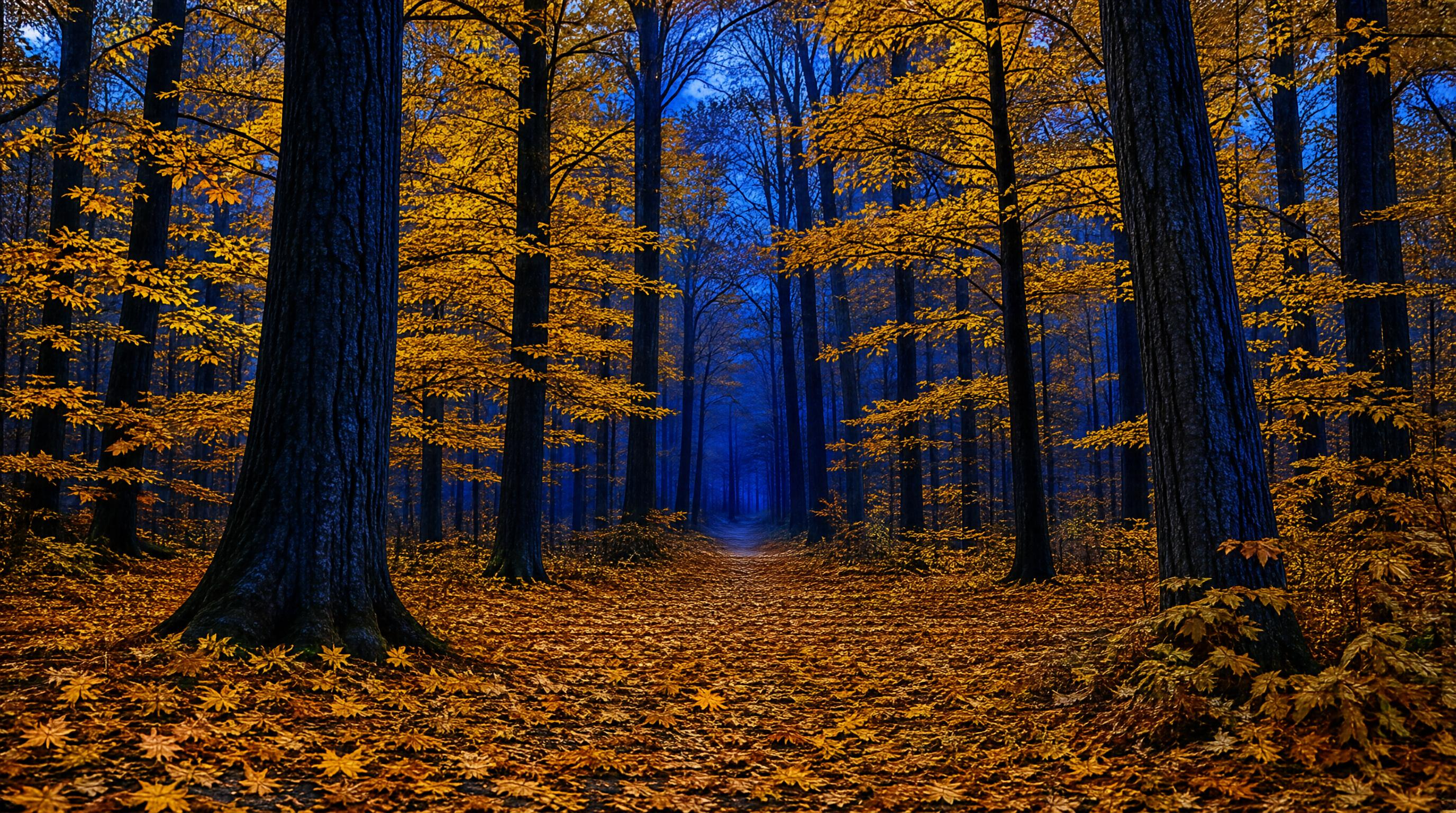 Autumn Forest Path