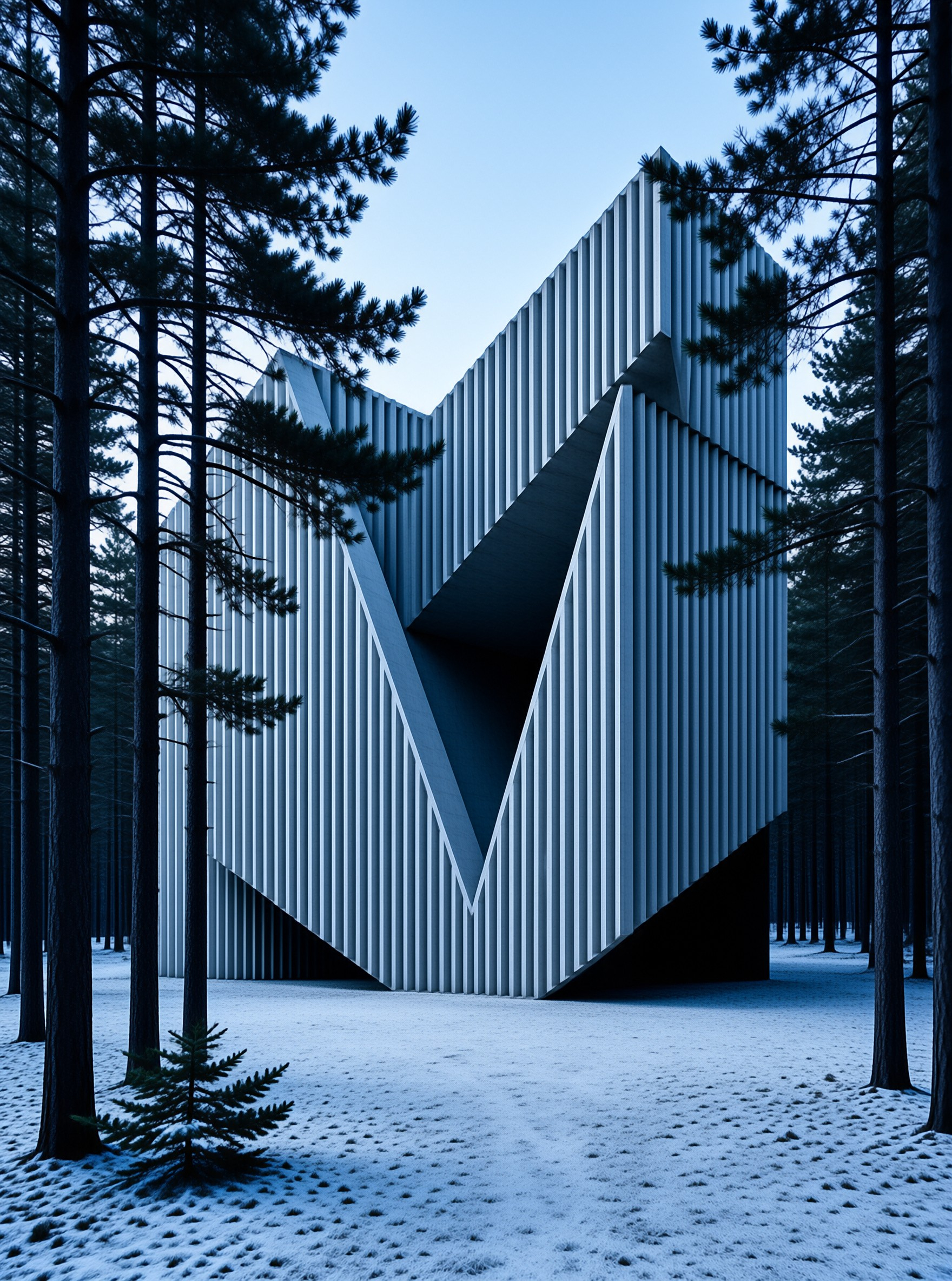 Geometric Building in Snow