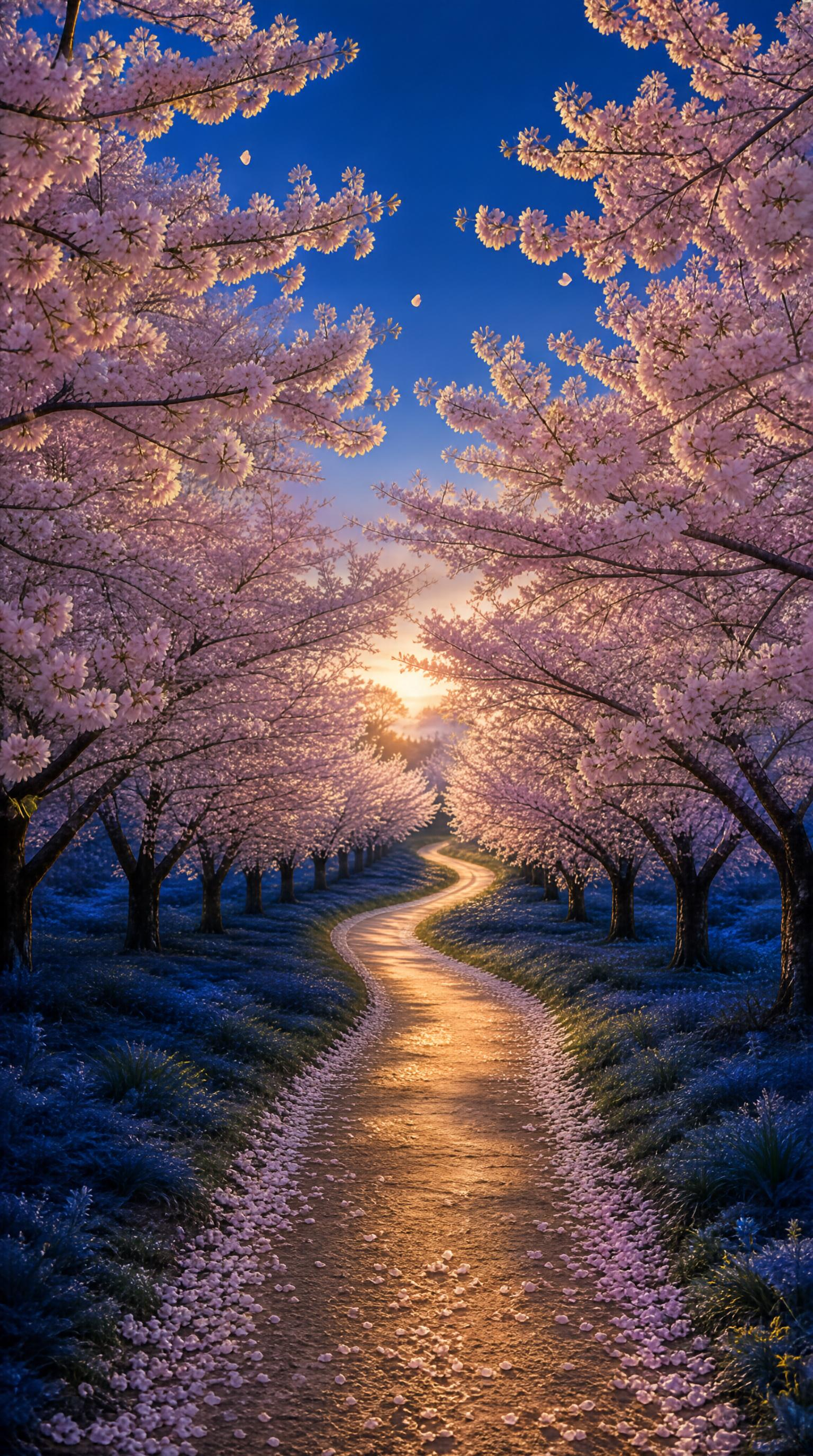 Cherry Blossom Path