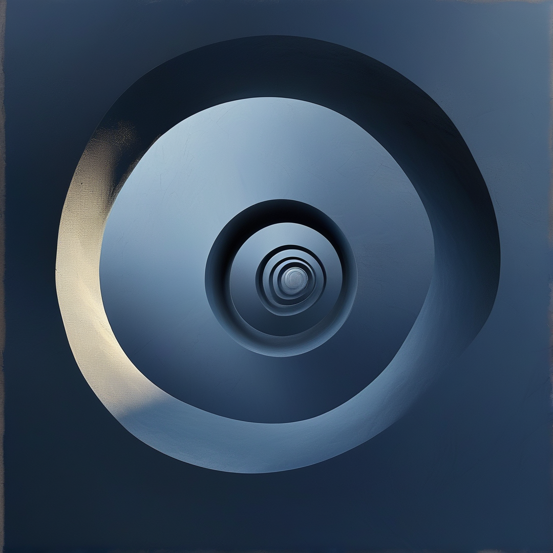 Abstract Concentric Circles