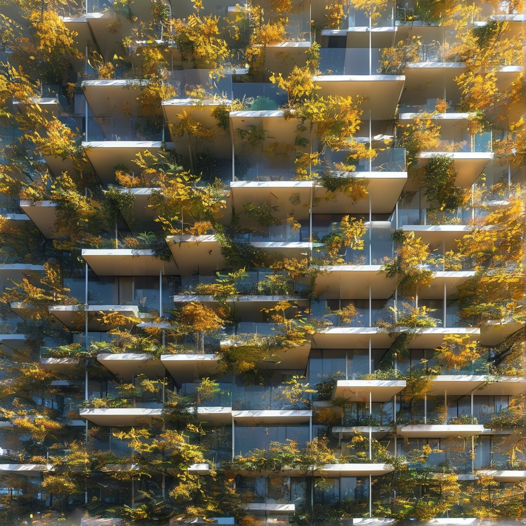 Autumn Vertical Garden